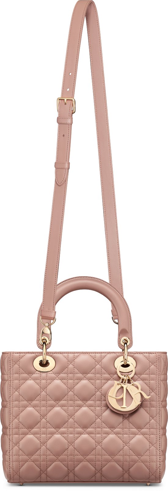 Medium Lady Dior Bag Unfolded view