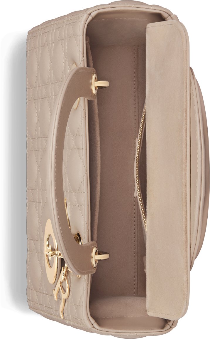 Medium Lady Dior Bag Top shot view