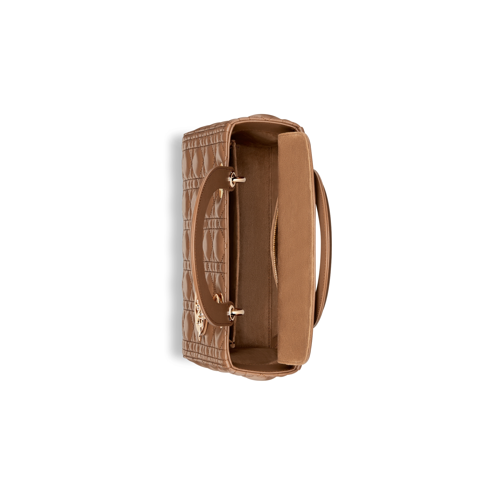 Medium Lady Dior Bag Camel Cannage Lambskin E06