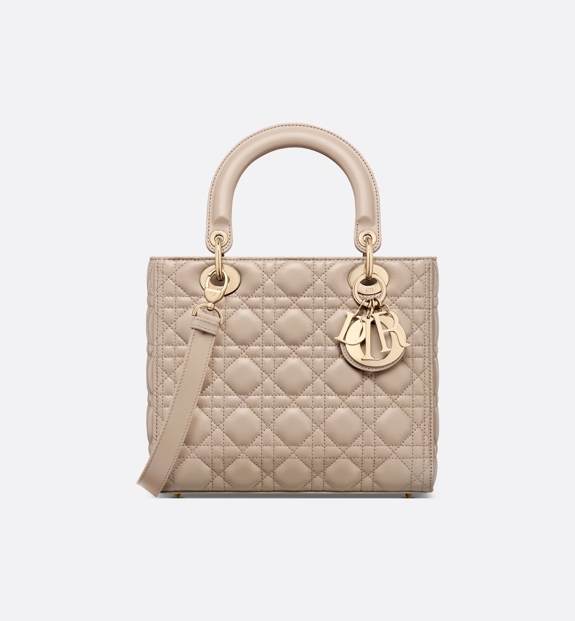 DIOR | Lady Dior バッグ ミディアム カナージュ ラムスキン DIOR | Lady Dior バッグ ミディアム カナージュ ラムスキン