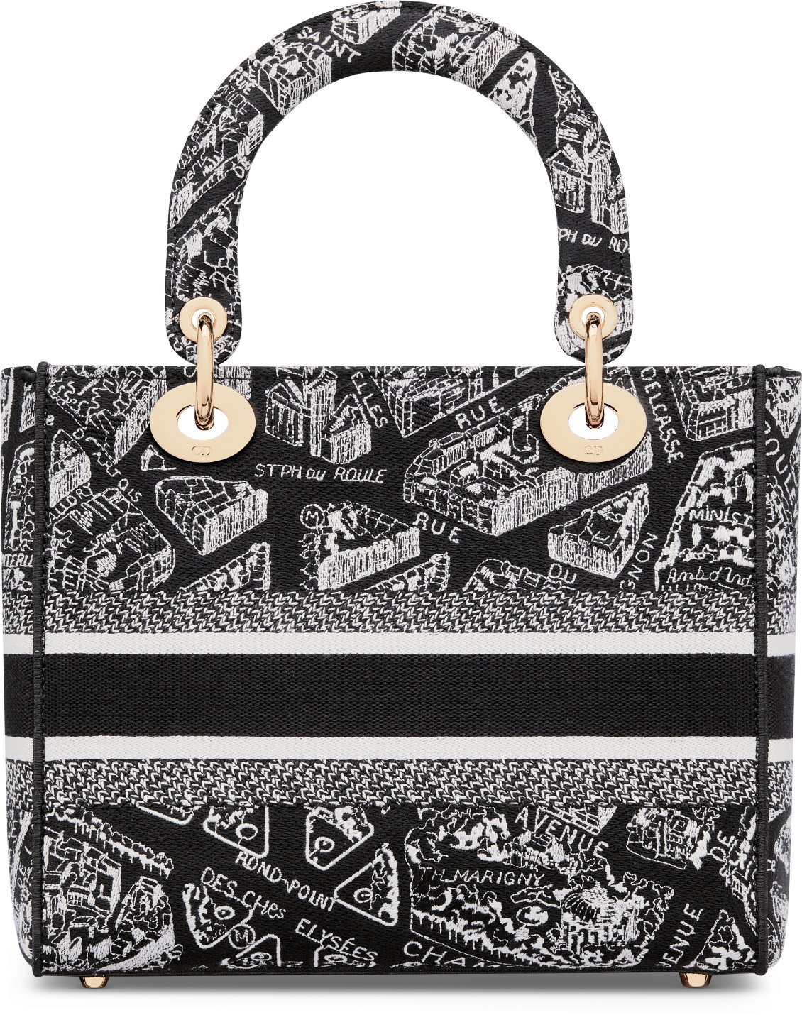 Lady D Lite Plan de Paris DIOR