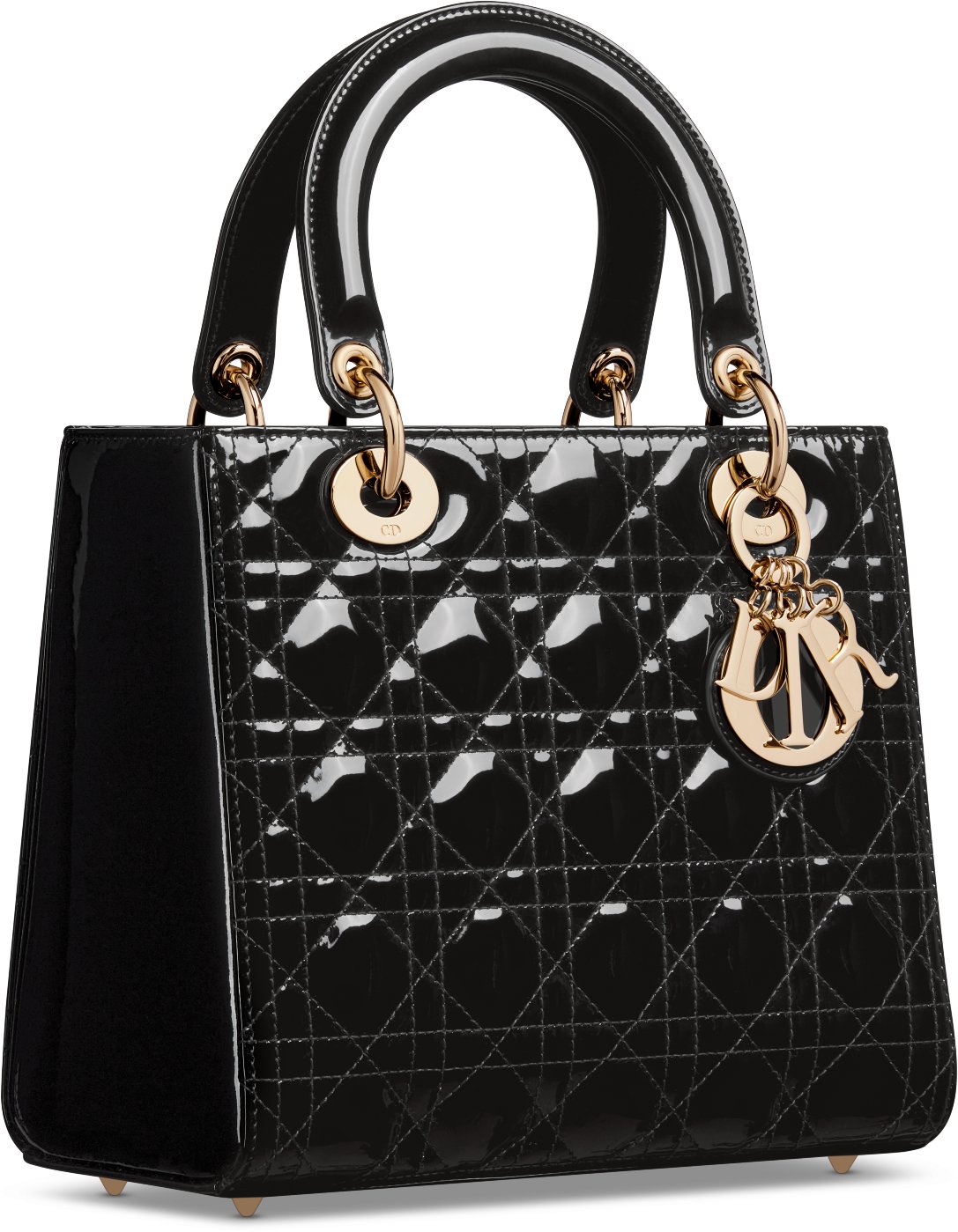 Mini lady dior patent store