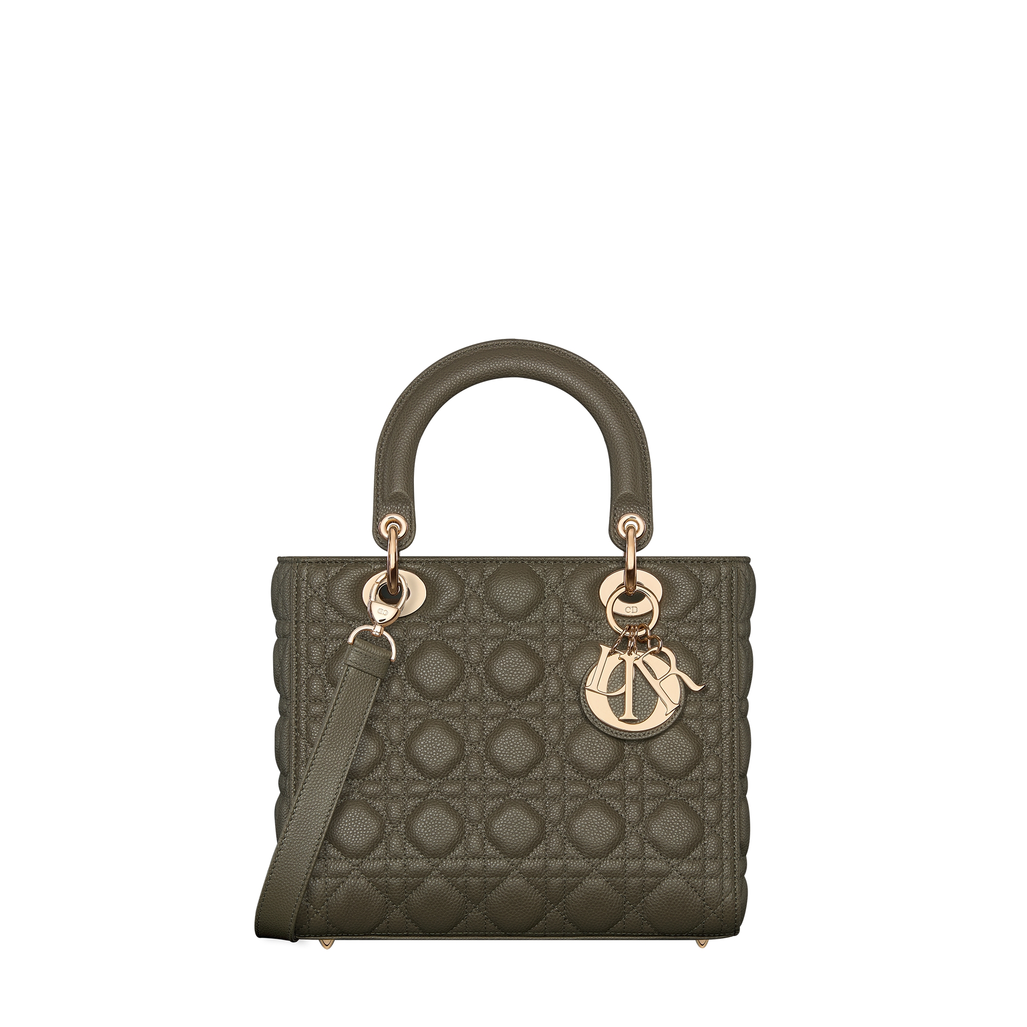  Couro de vitelo granulado castanho-acinzentado-oliva