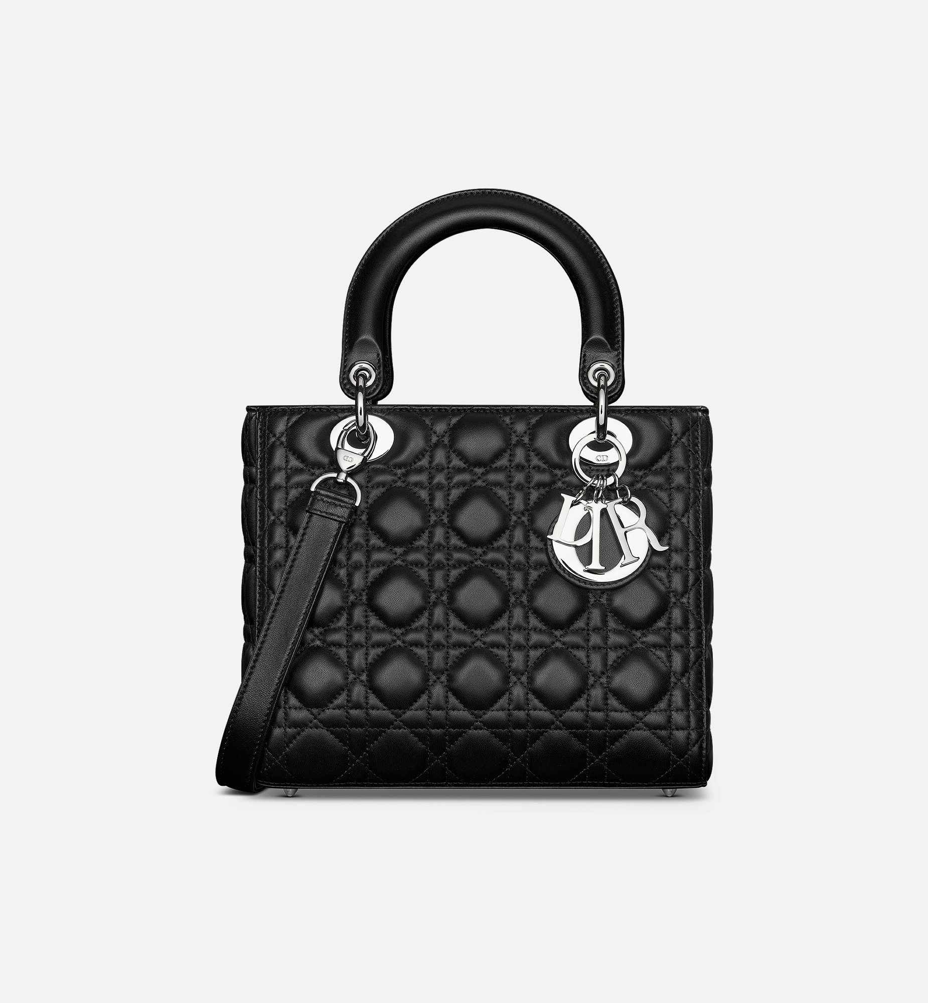 DIOR | Lady Dior バッグ ミディアム カナージュ ラムスキン DIOR | Lady Dior バッグ ミディアム カナージュ ラムスキン