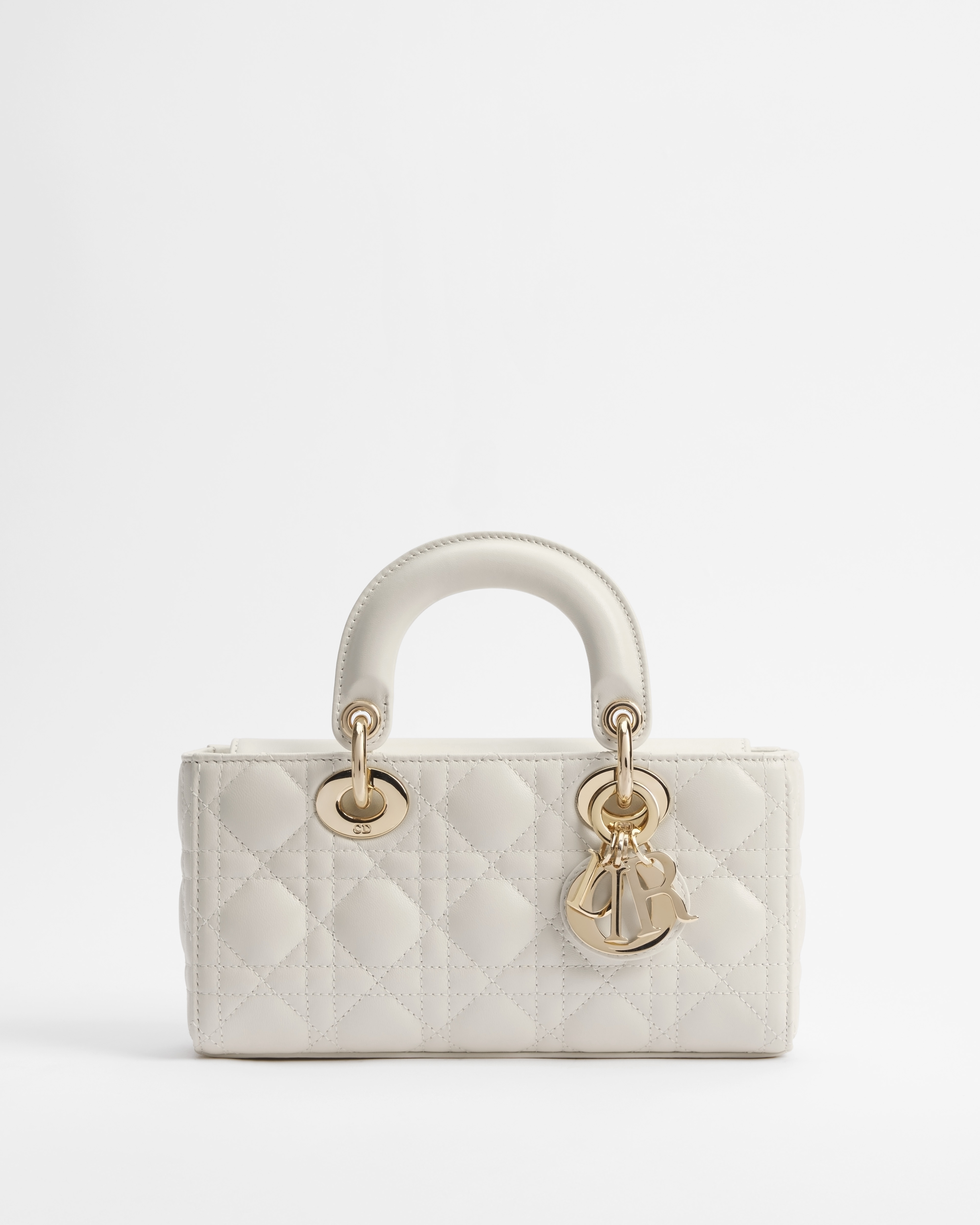 Lady D-Joy バッグ スモール カナージュ ラムスキン E01