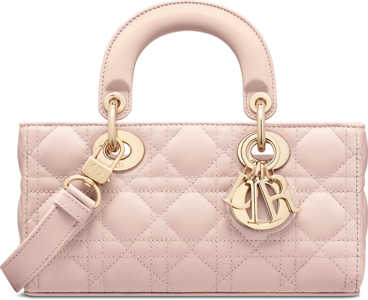 Small Lady D Joy Bag Jade Green Cannage Lambskin DIOR