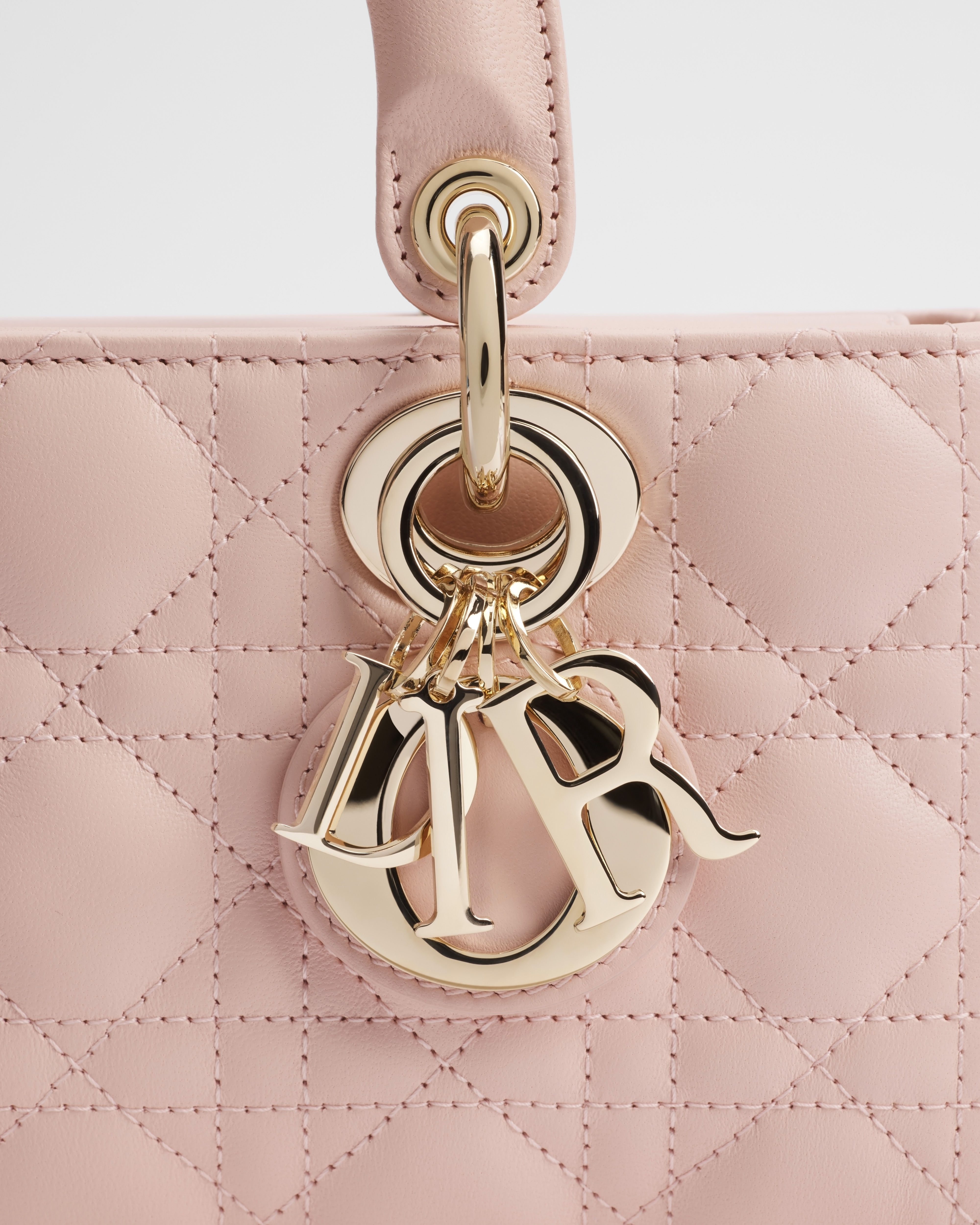 Lady D-Joy バッグ スモール カナージュ ラムスキン E09