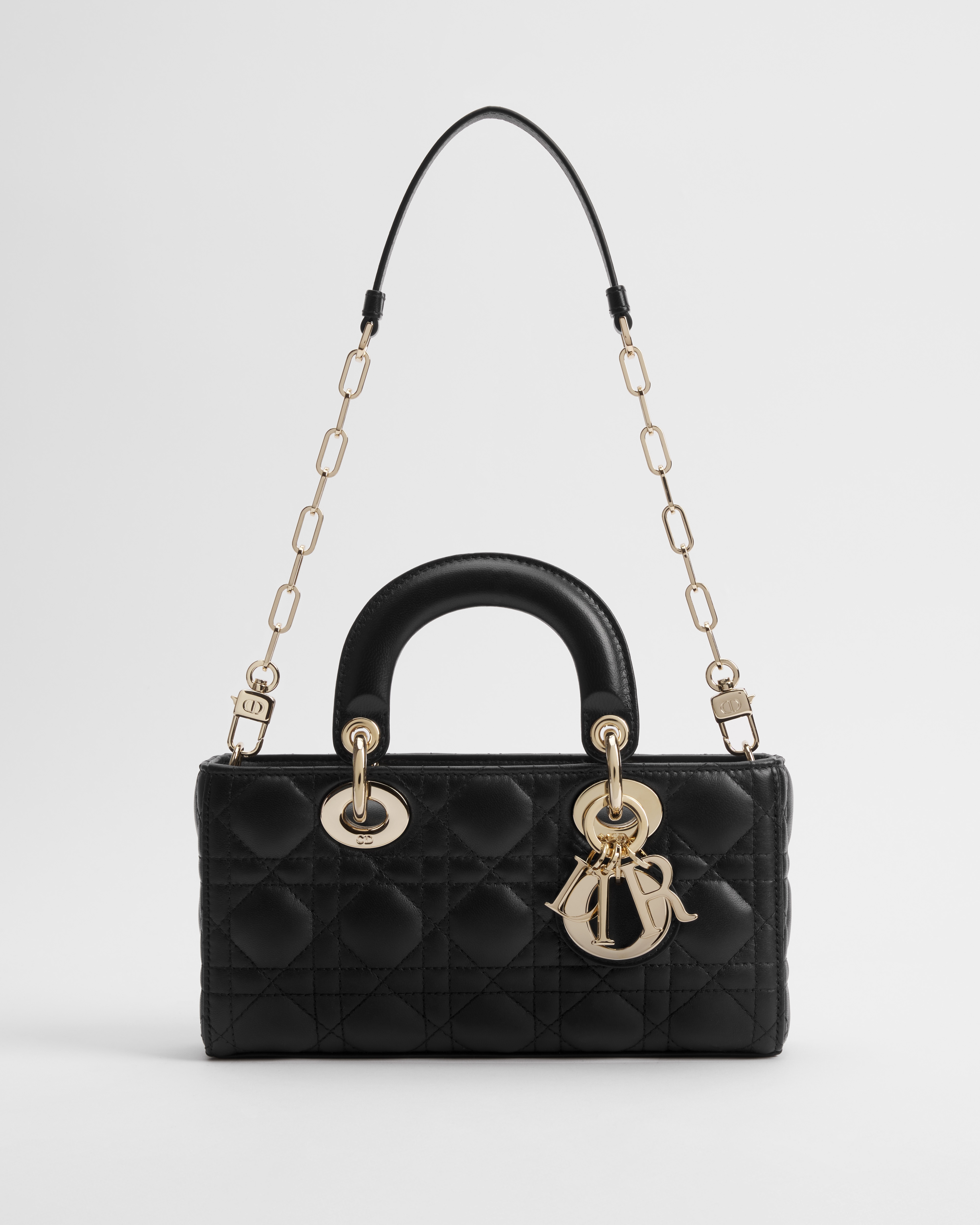 Lady D-Joy バッグ スモール カナージュ ラムスキン E07