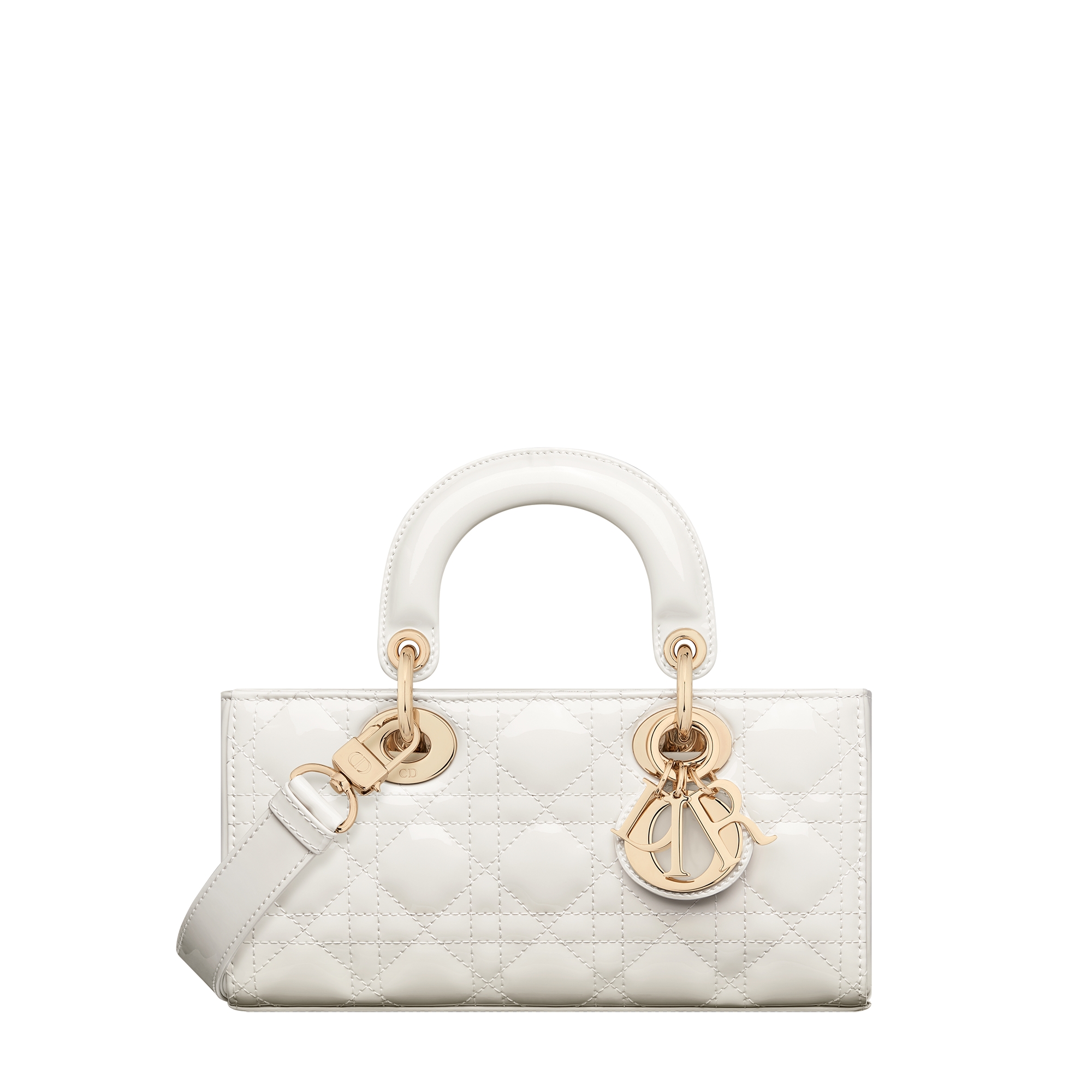  Latte Patent Cannage Calfskin