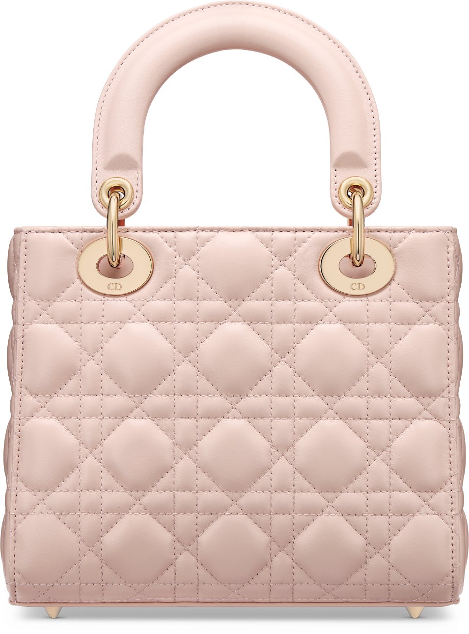Small Lady Dior Bag Powder Pink Cannage Lambskin | DIOR