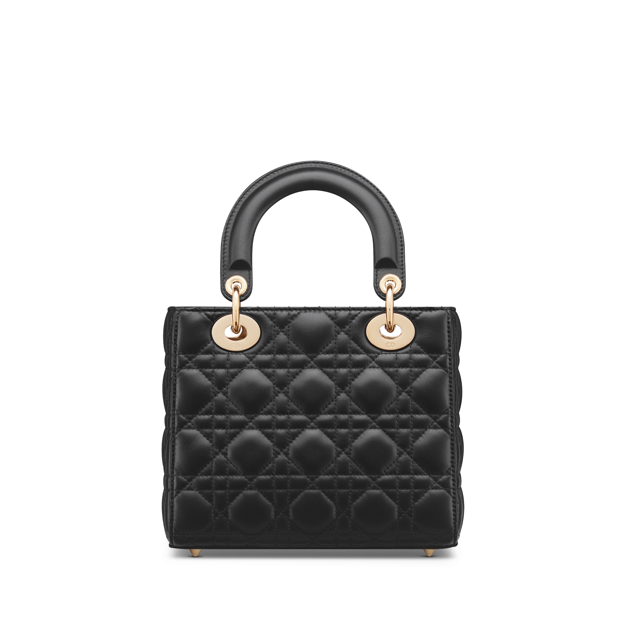 Small Lady Dior Bag Black Cannage Lambskin E08