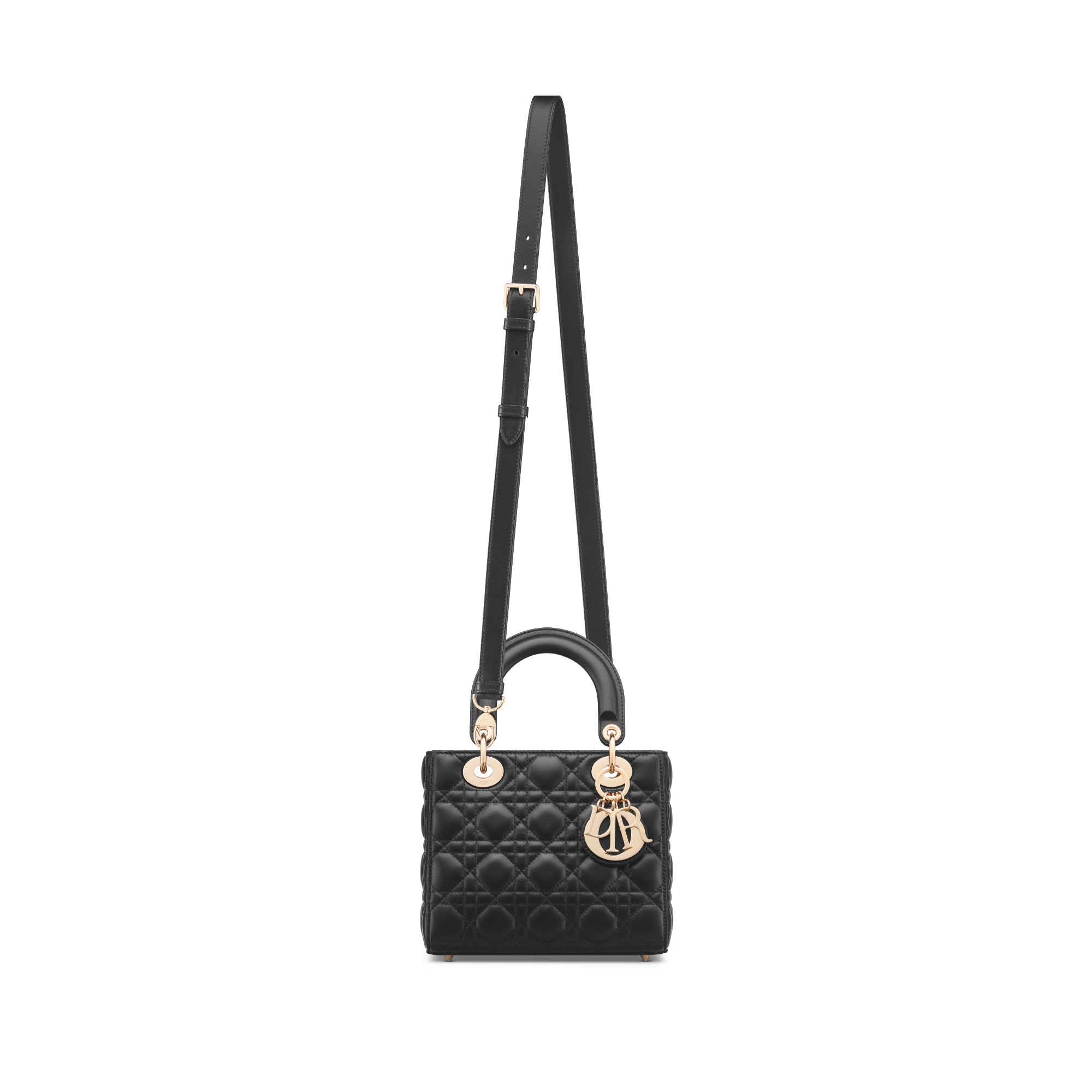 Small Lady Dior Bag Black Cannage Lambskin E10