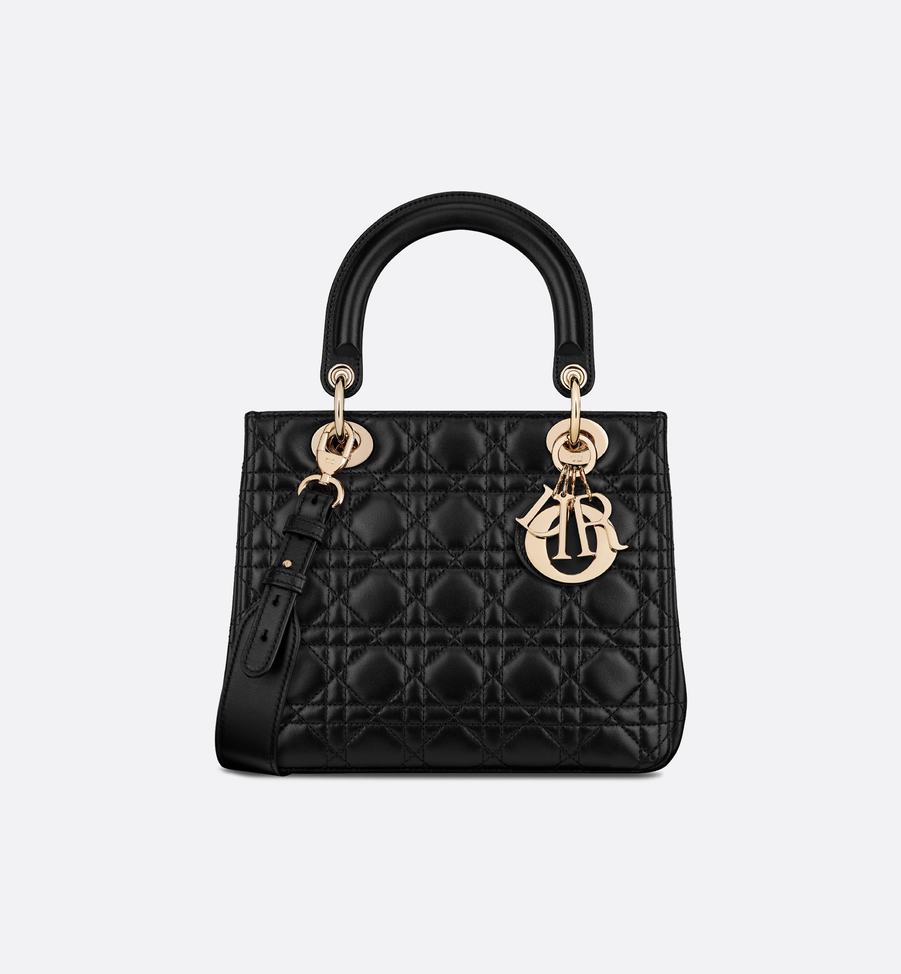 DIOR | Lady Dior ソフトバッグ ミディアム ハニーラムレザー DIOR | Lady Dior ソフトバッグ ミディアム ハニーラムレザー