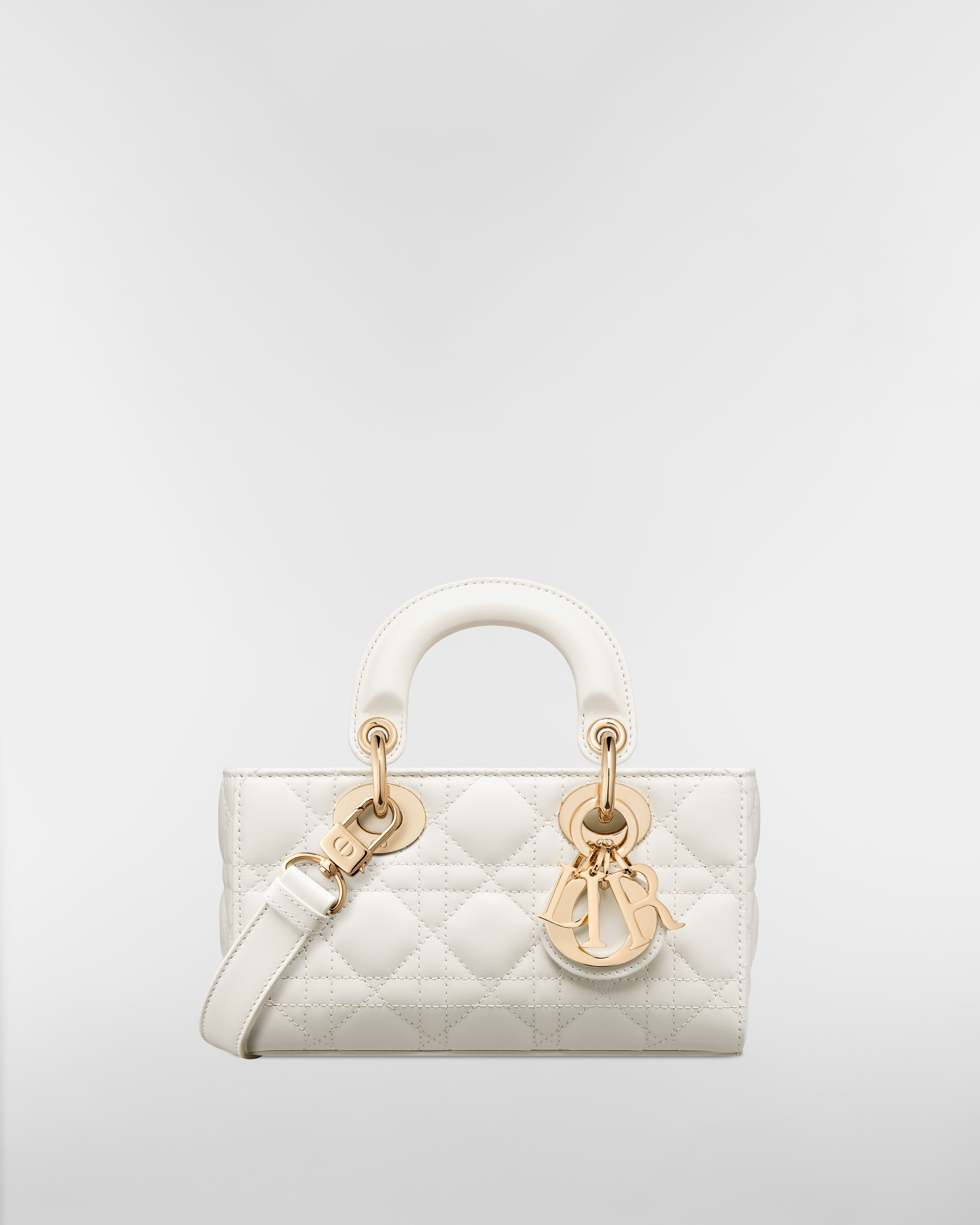 Lady D-Joy 미니 백 라떼 까나쥬 양가죽 E01