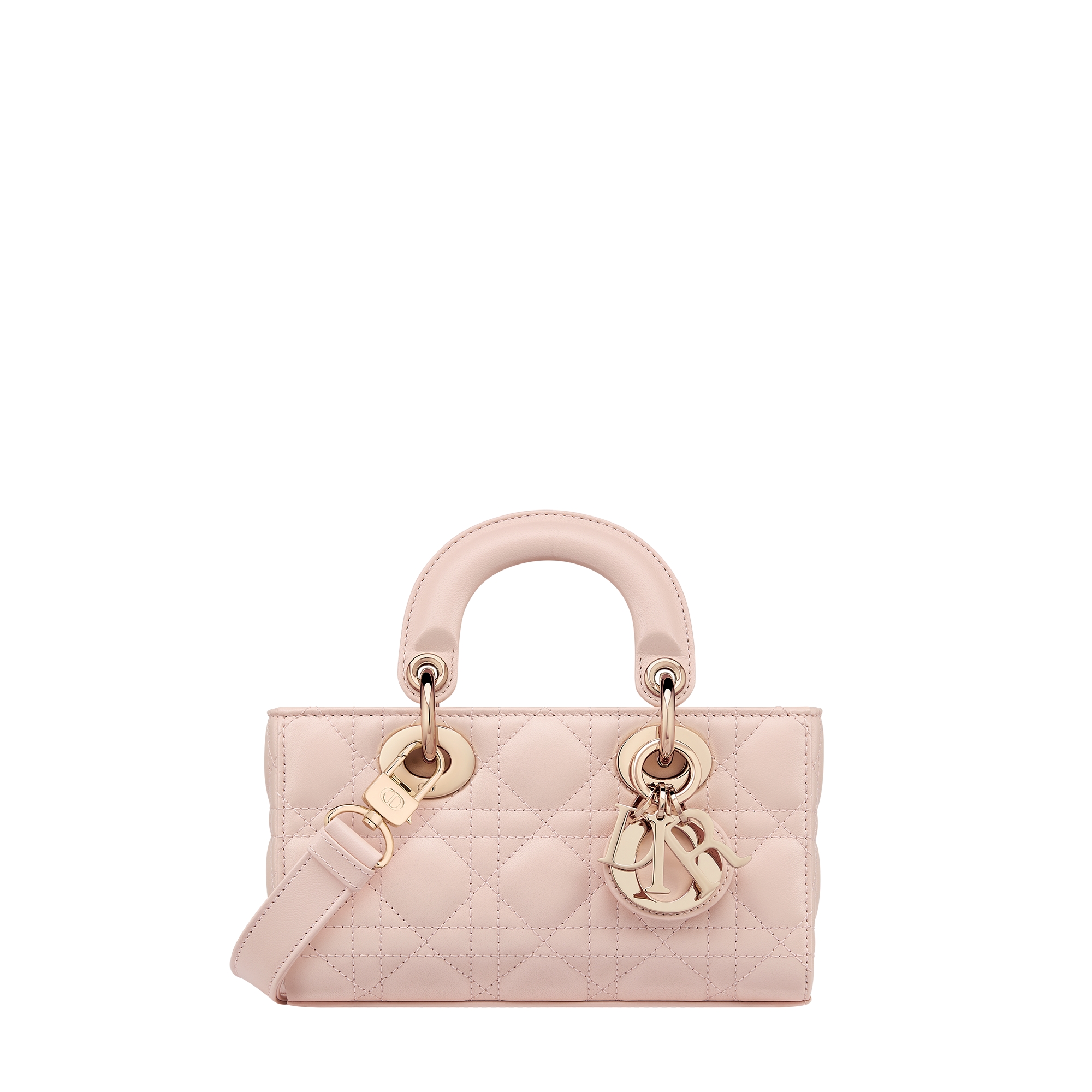  Powder Pink Cannage Lambskin