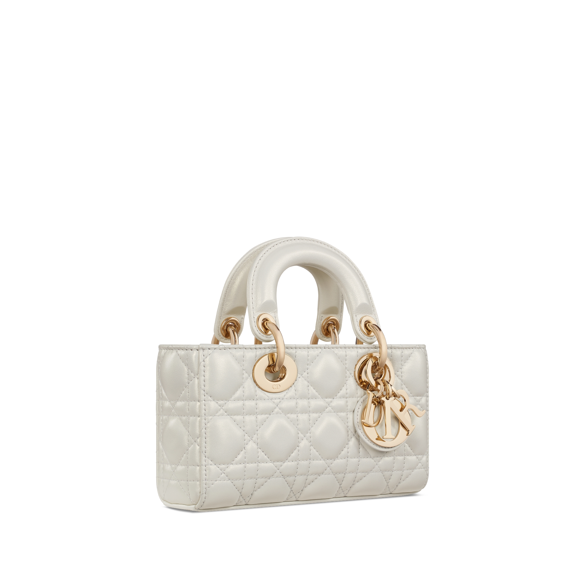 Lady D-Joy バッグ ミニ カナージュ ラムスキン E03