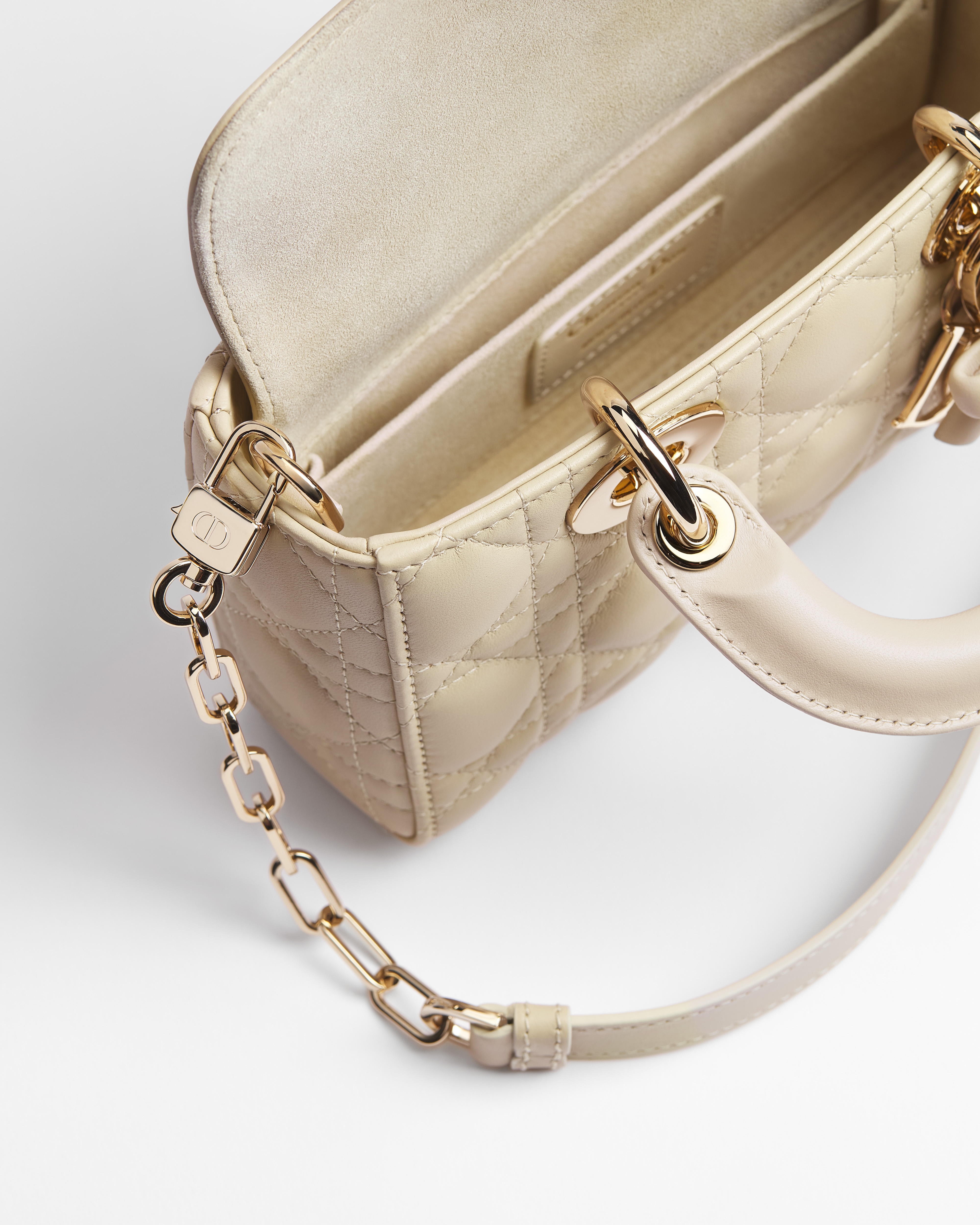 Mini Lady D-Joy Bag Trench Cannage Lambskin E06