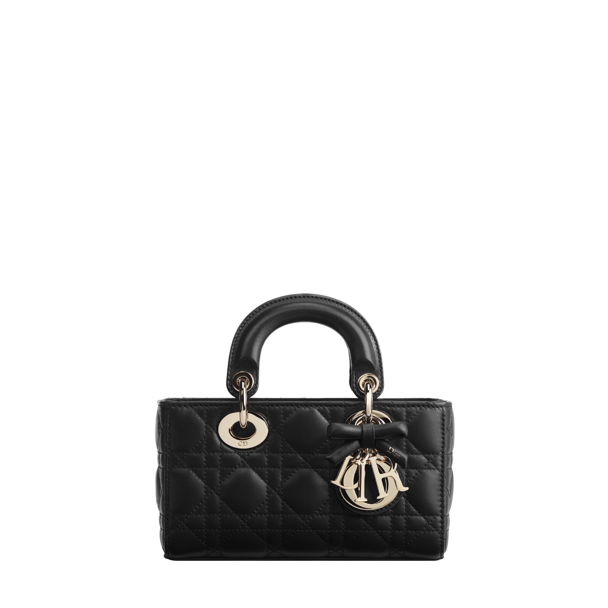  Black Cannage Lambskin