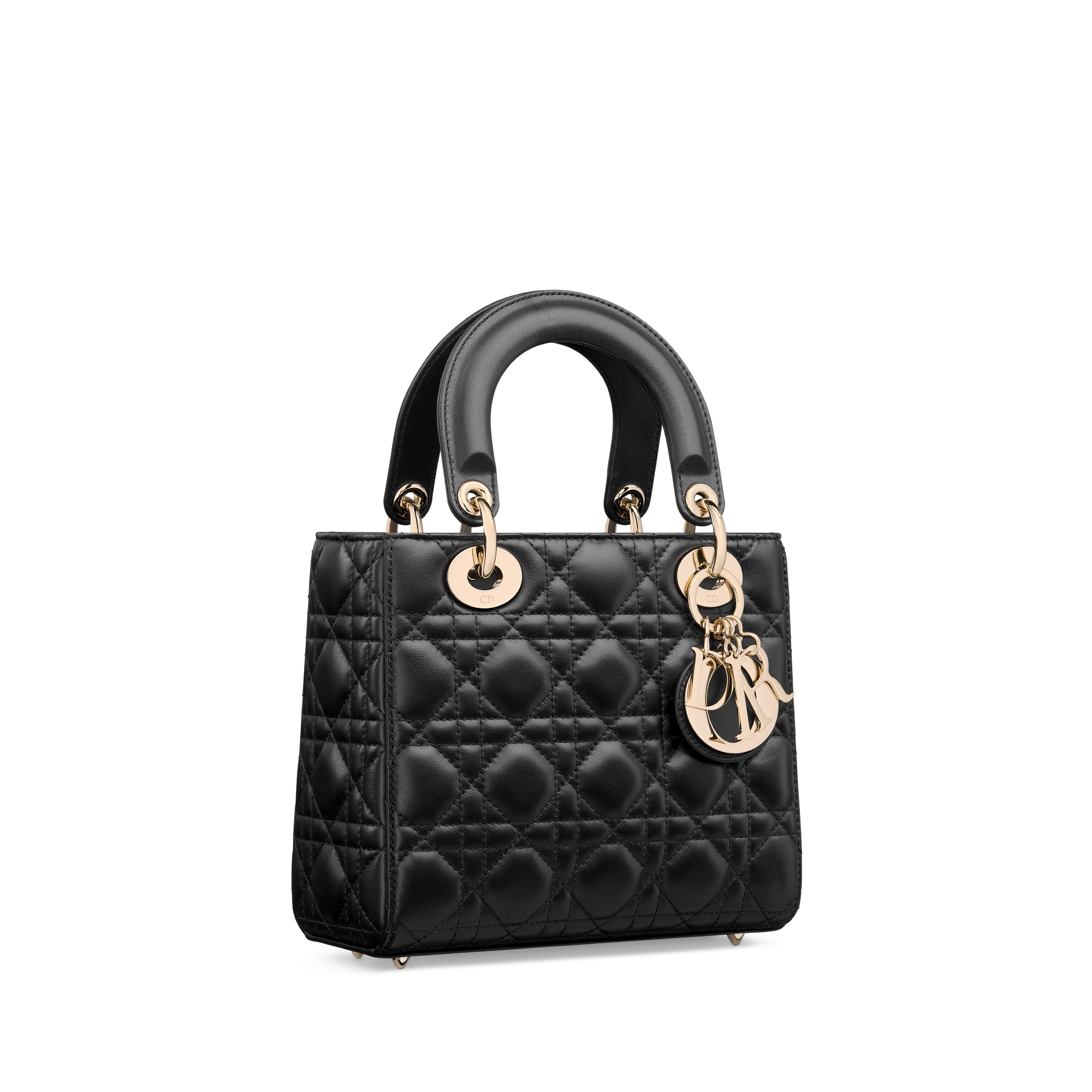 My Lady Dior and I Bag Black Cannage Lambskin E03