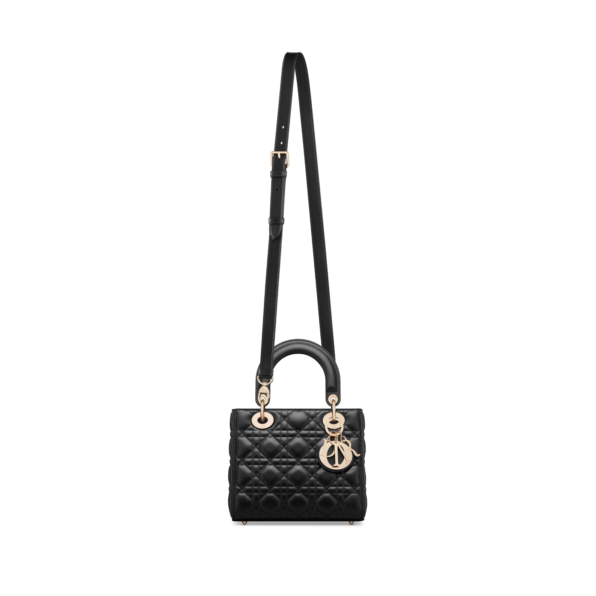 My Lady Dior and I Bag Black Cannage Lambskin E07
