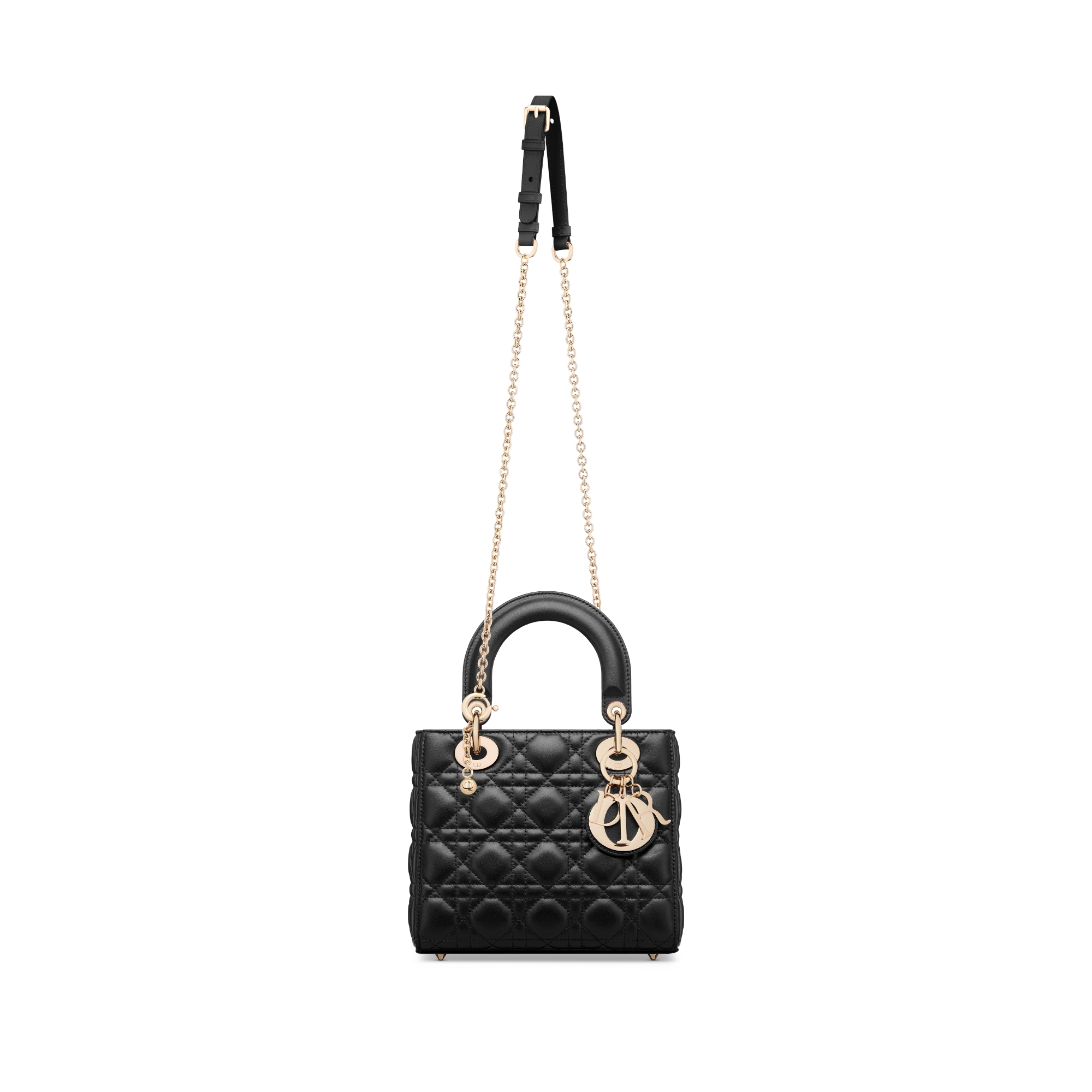 My Lady Dior and I Bag Black Cannage Lambskin E10