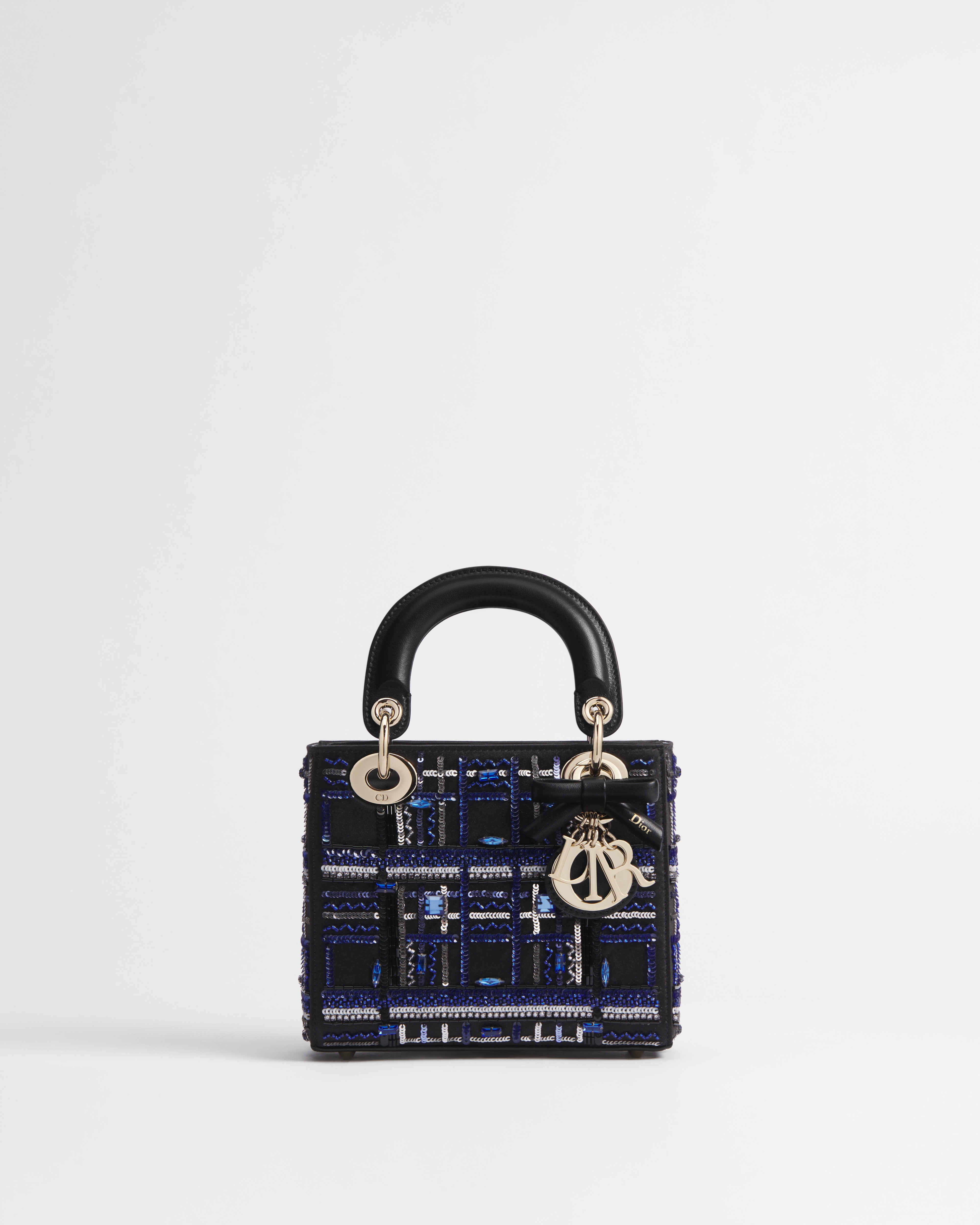 Mini Lady Dior Tasche mit Kette