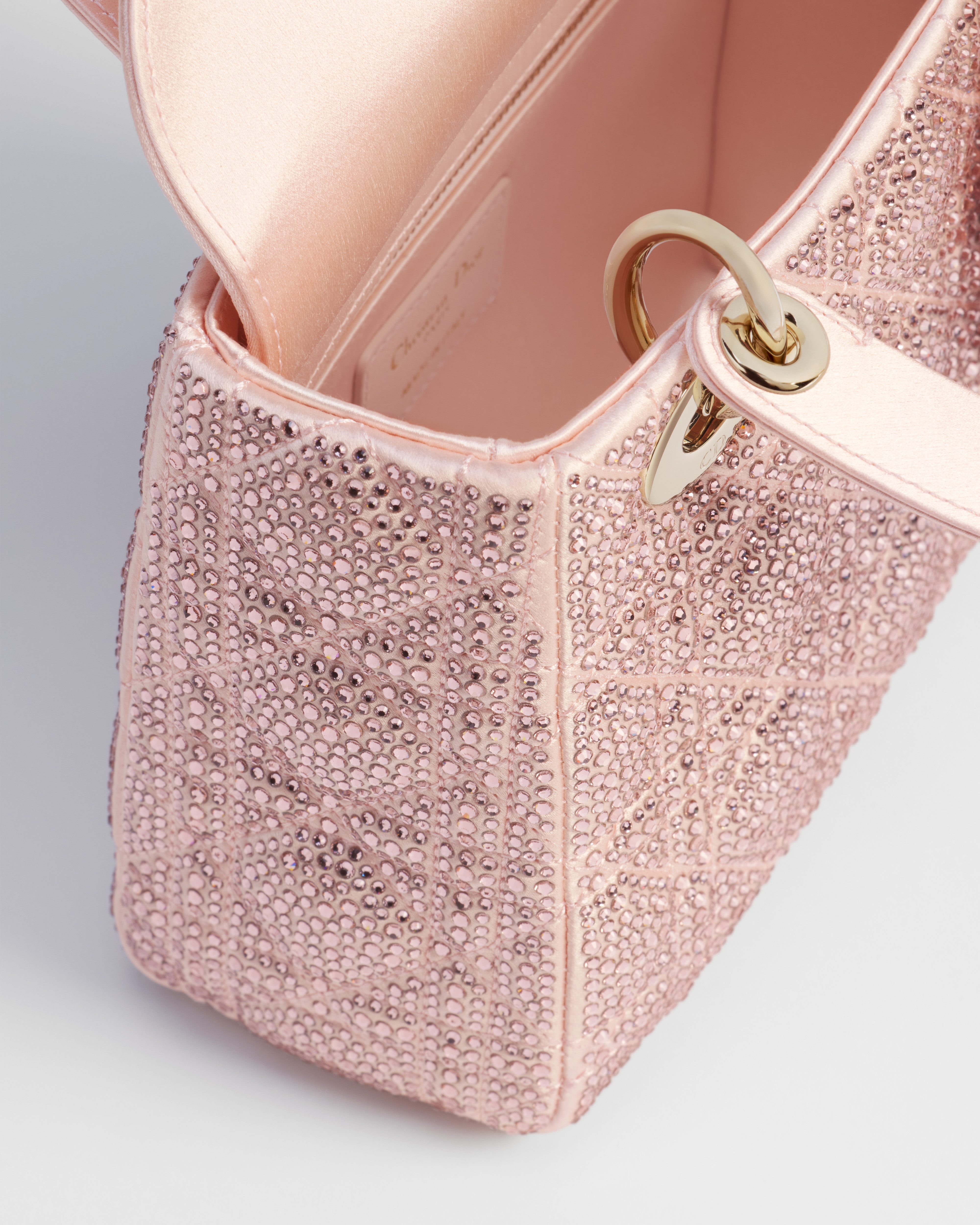 Mini Lady Dior Tasche mit Kette