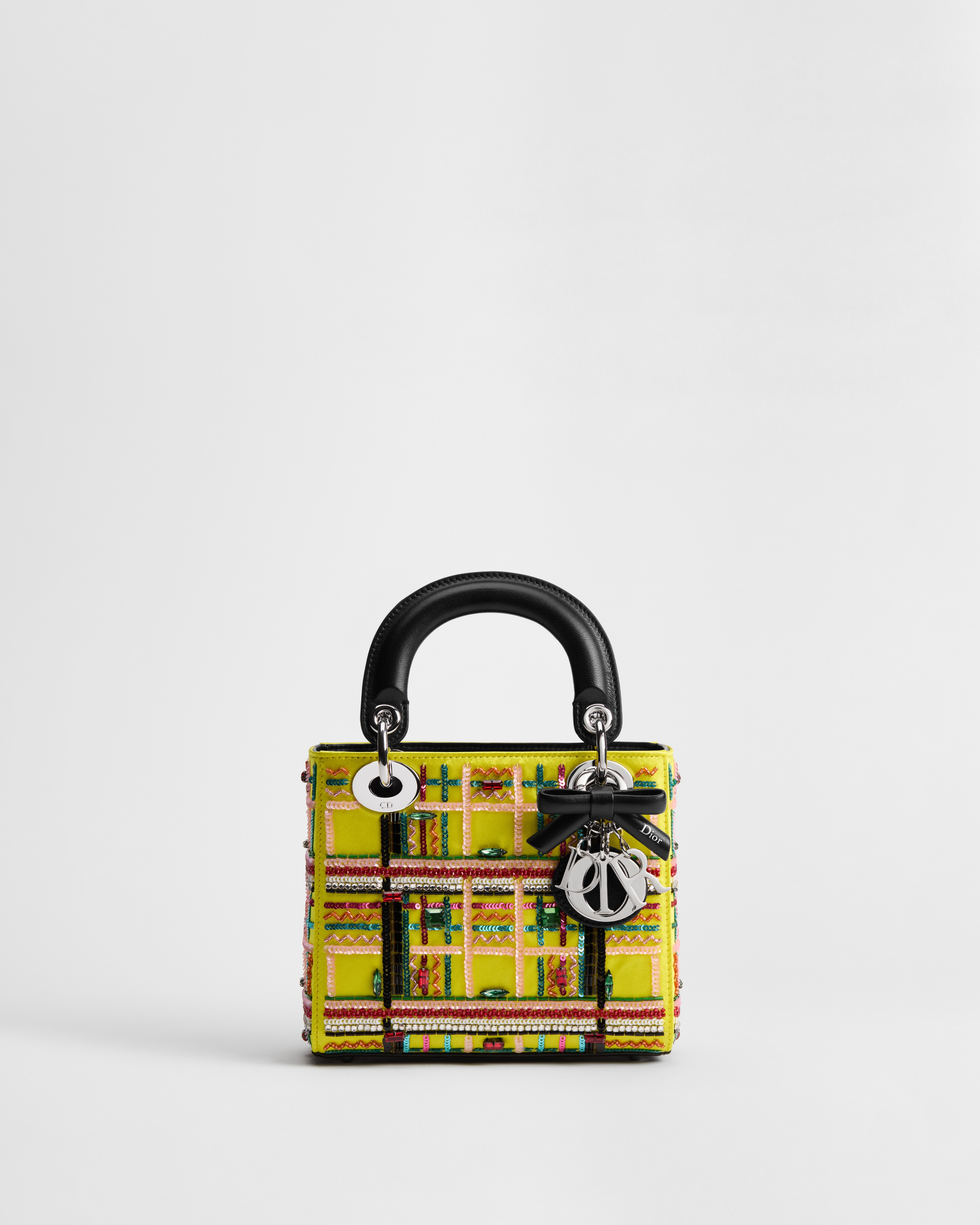 Mini Lady Dior Tasche mit Kette