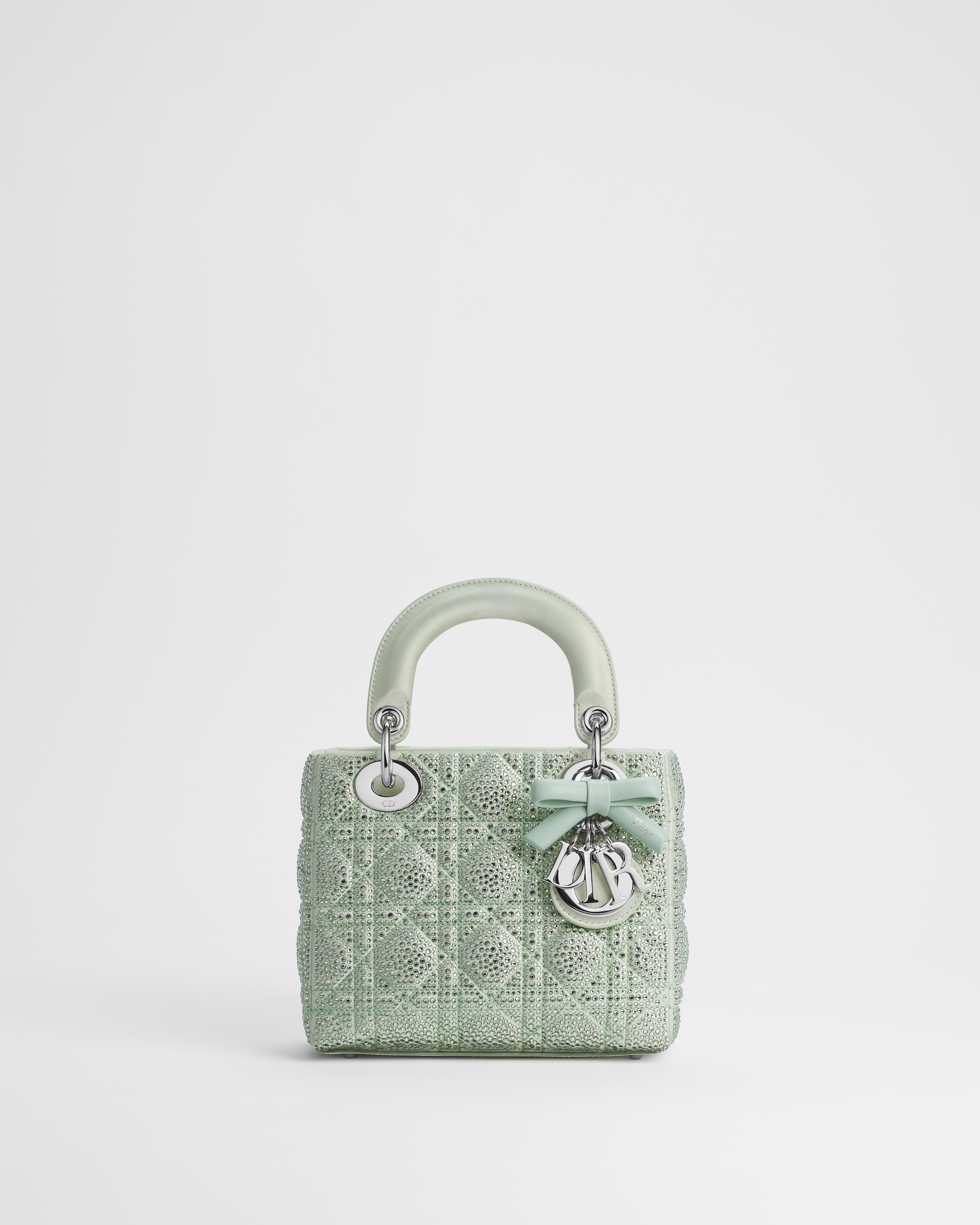 Mini Lady Dior Tasche mit Kette