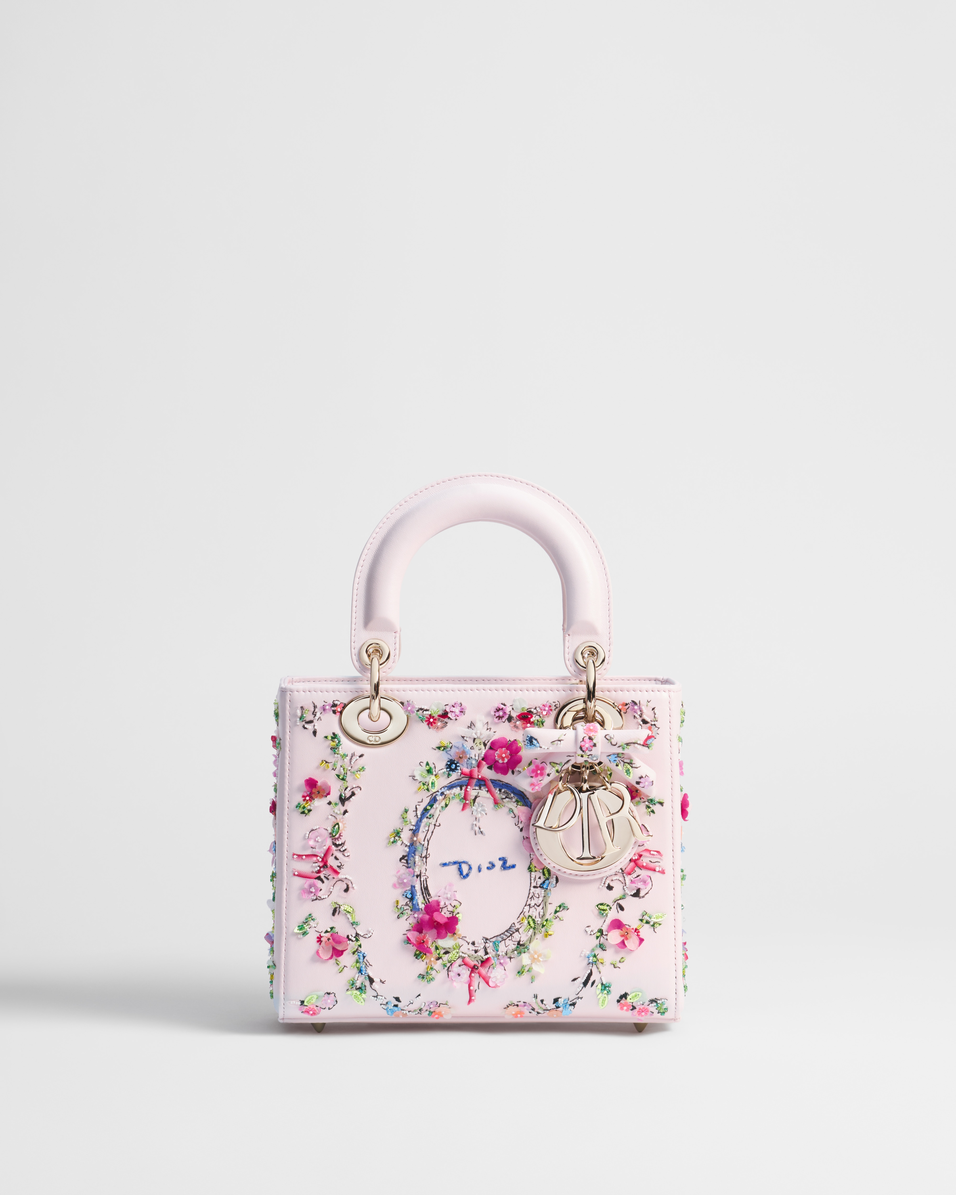 Dioriviera Small Lady Dior Bag with Strap