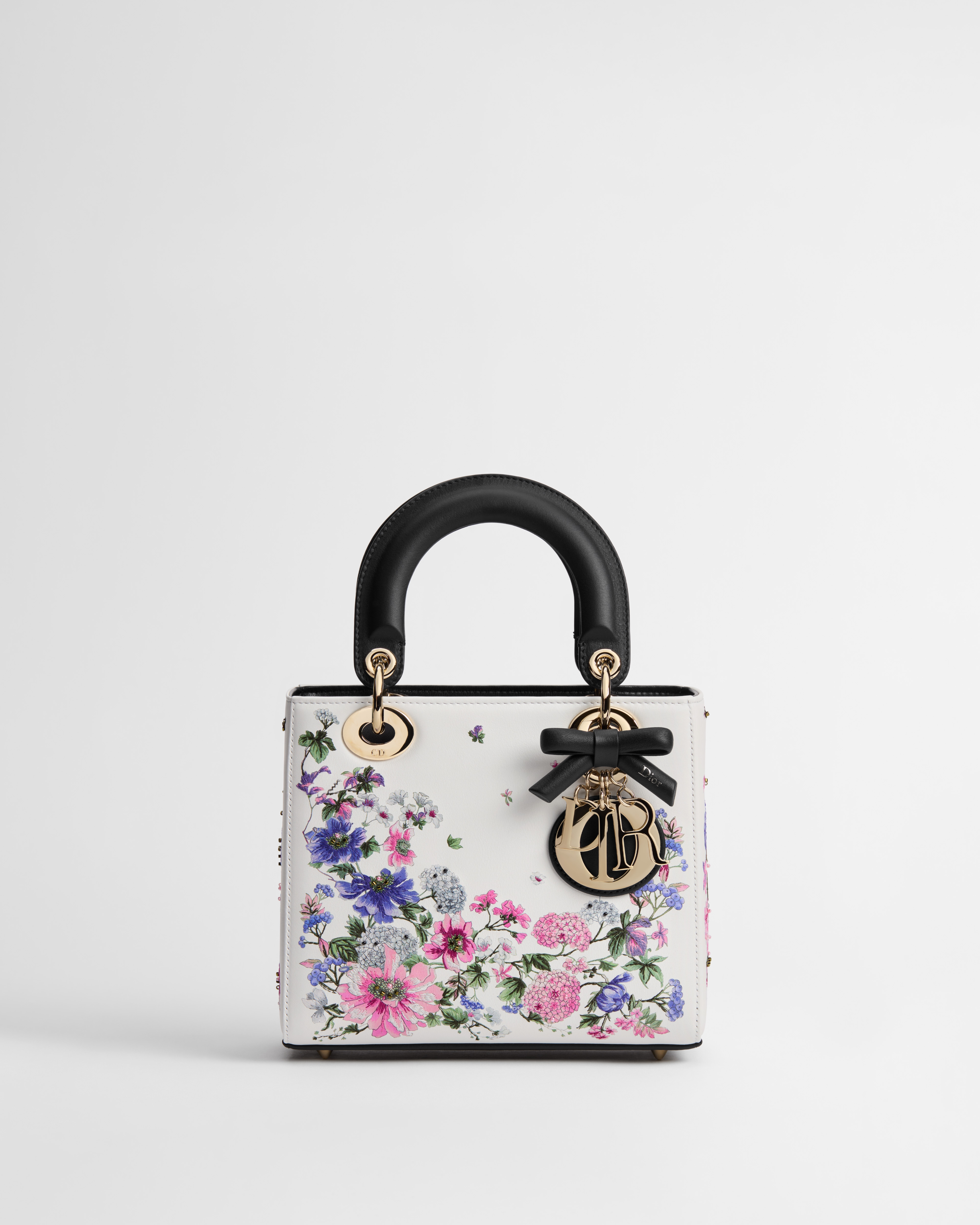 Kleine Lady Dior Tasche mit Trageriemen