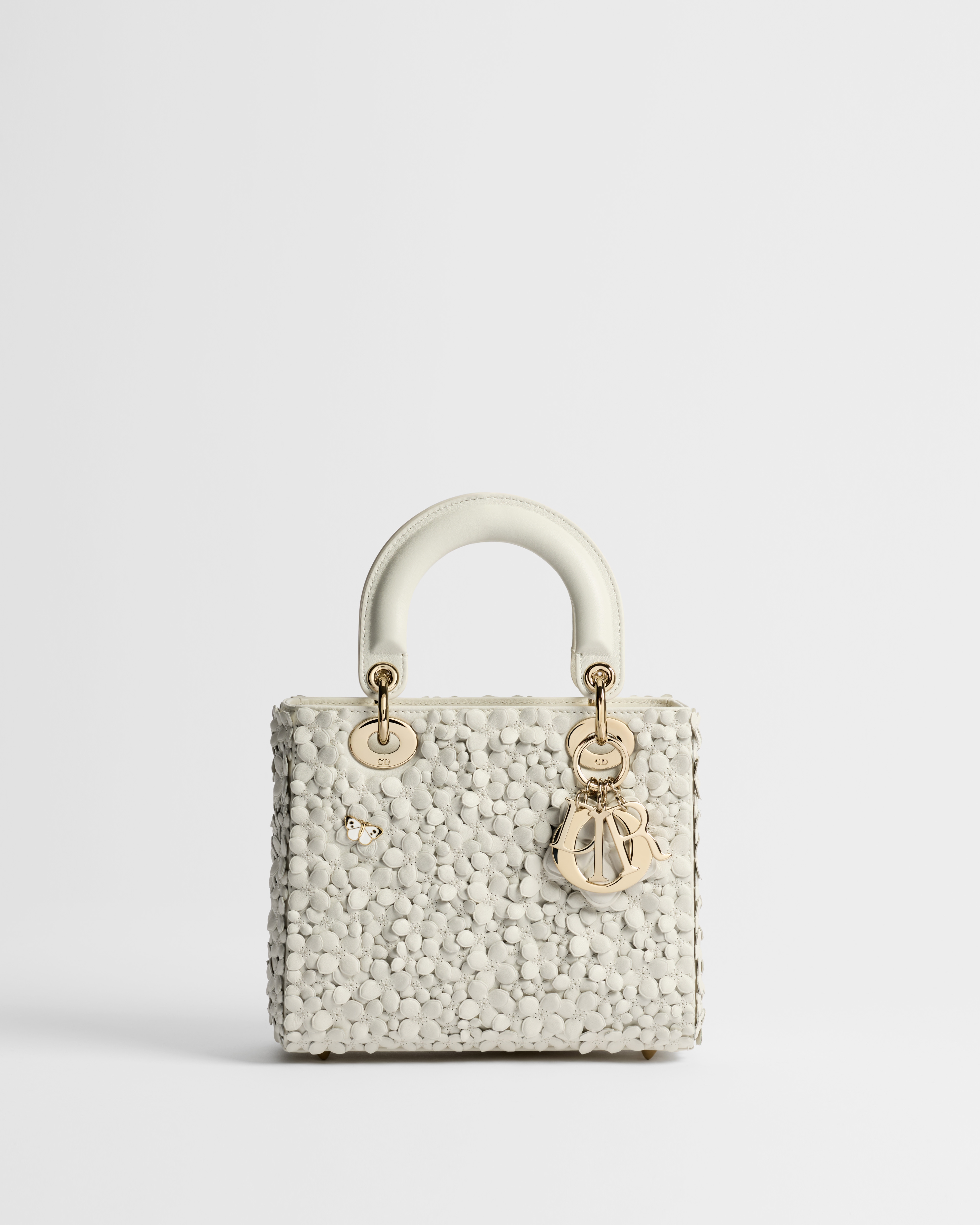 Kleine Lady Dior Tasche mit Trageriemen