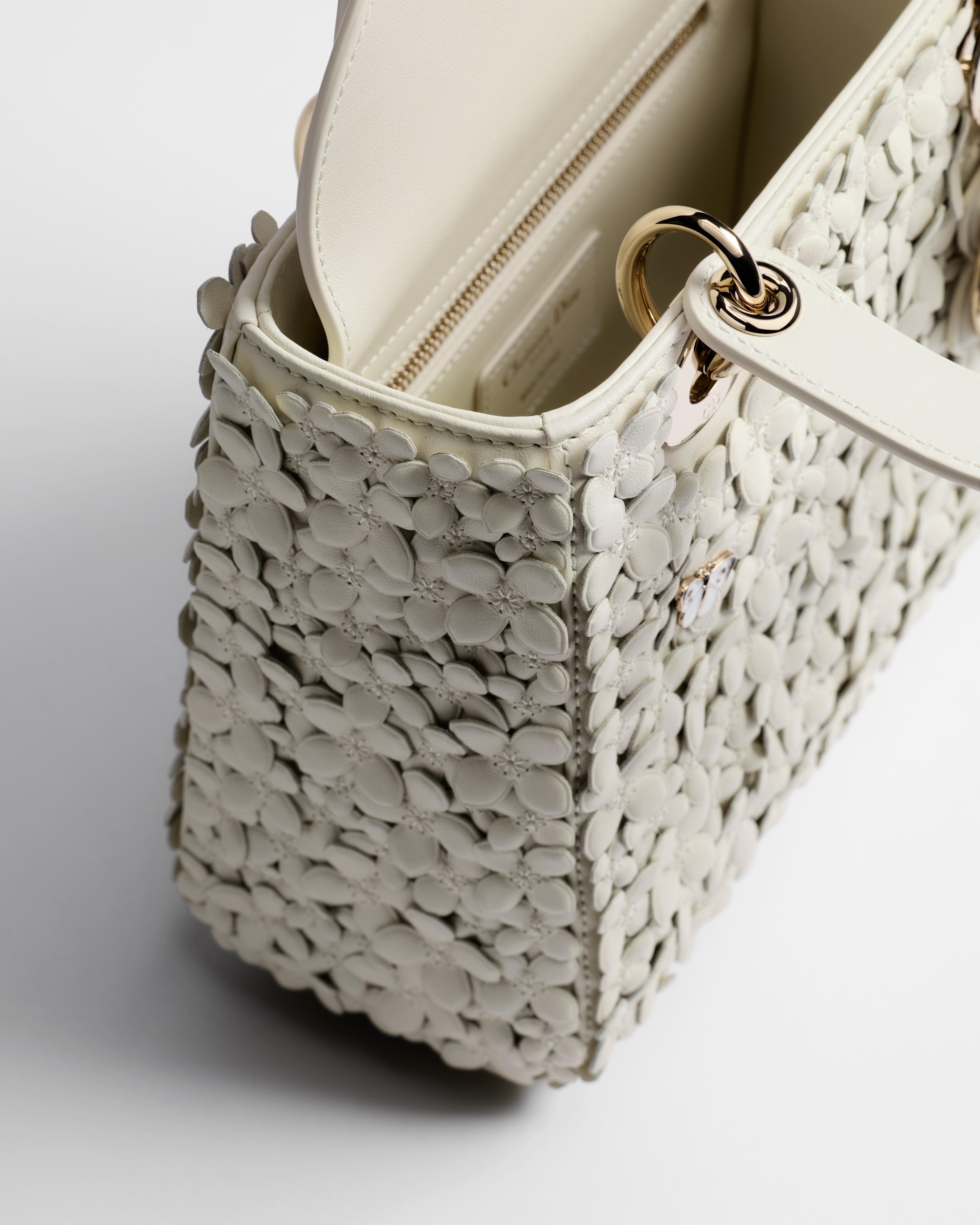 Kleine Lady Dior Tasche mit Trageriemen