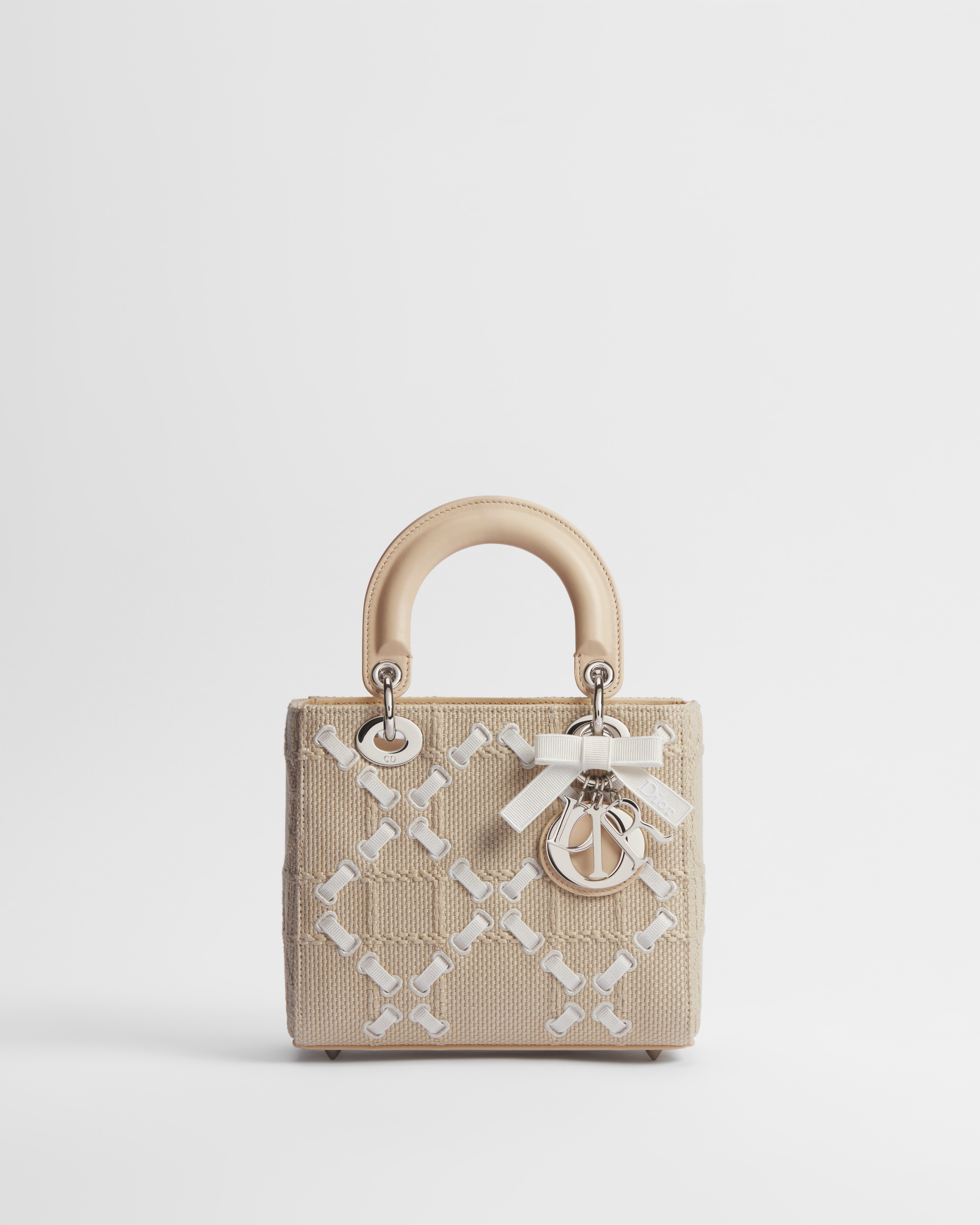 Kleine Lady Dior Tasche mit Trageriemen
