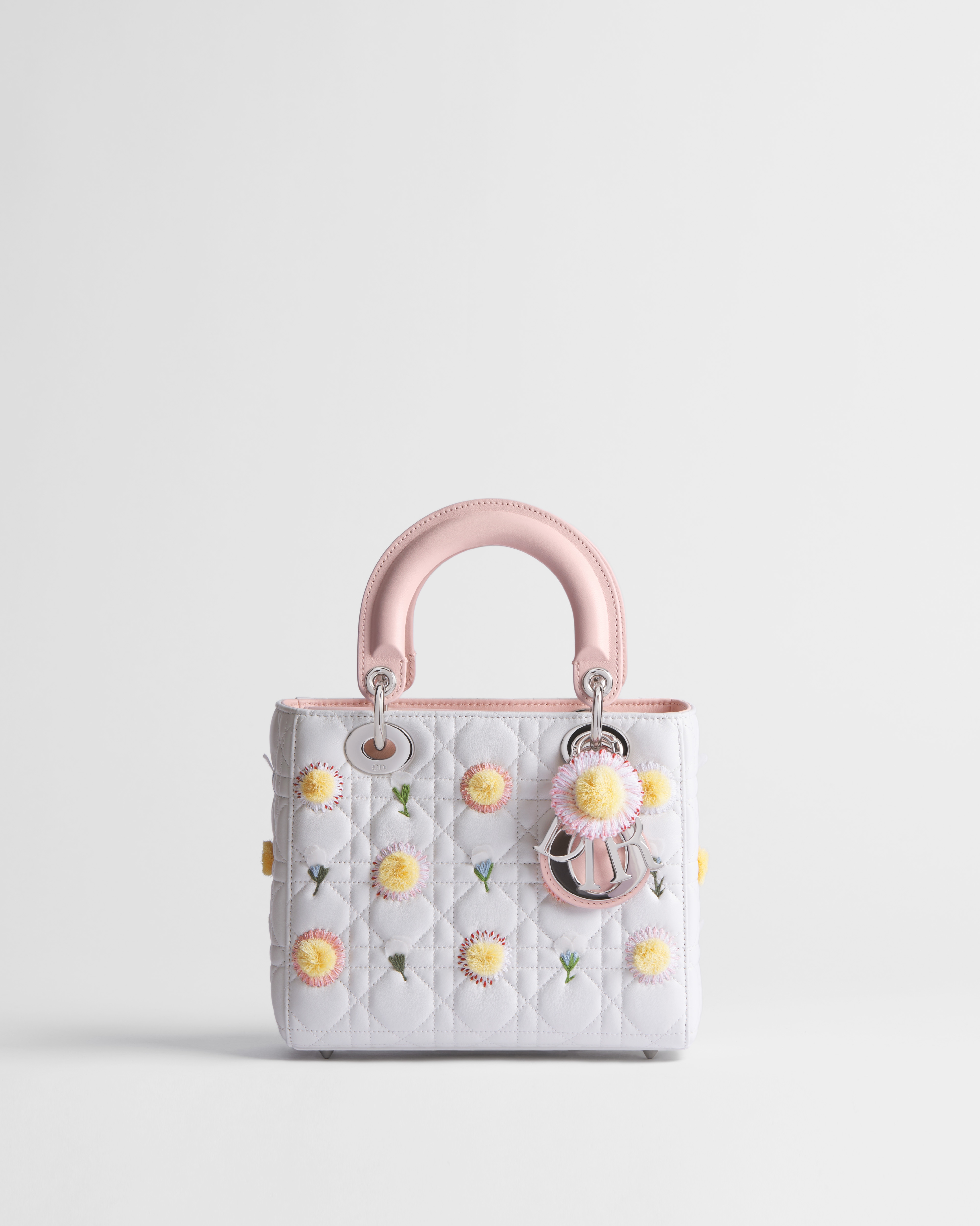 Kleine Lady Dior Tasche mit Trageriemen