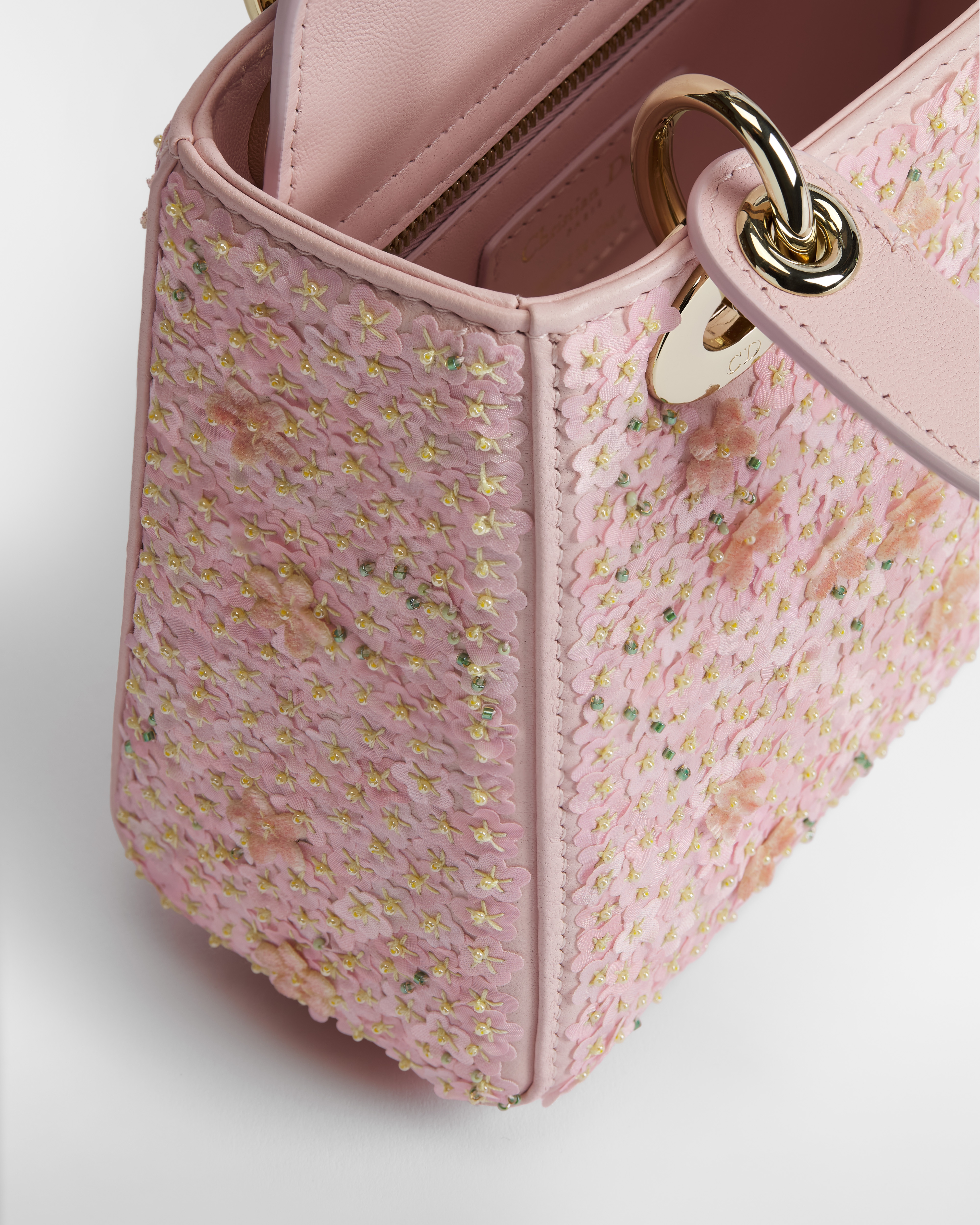 Mini Lady Dior Tasche mit Trageriemen