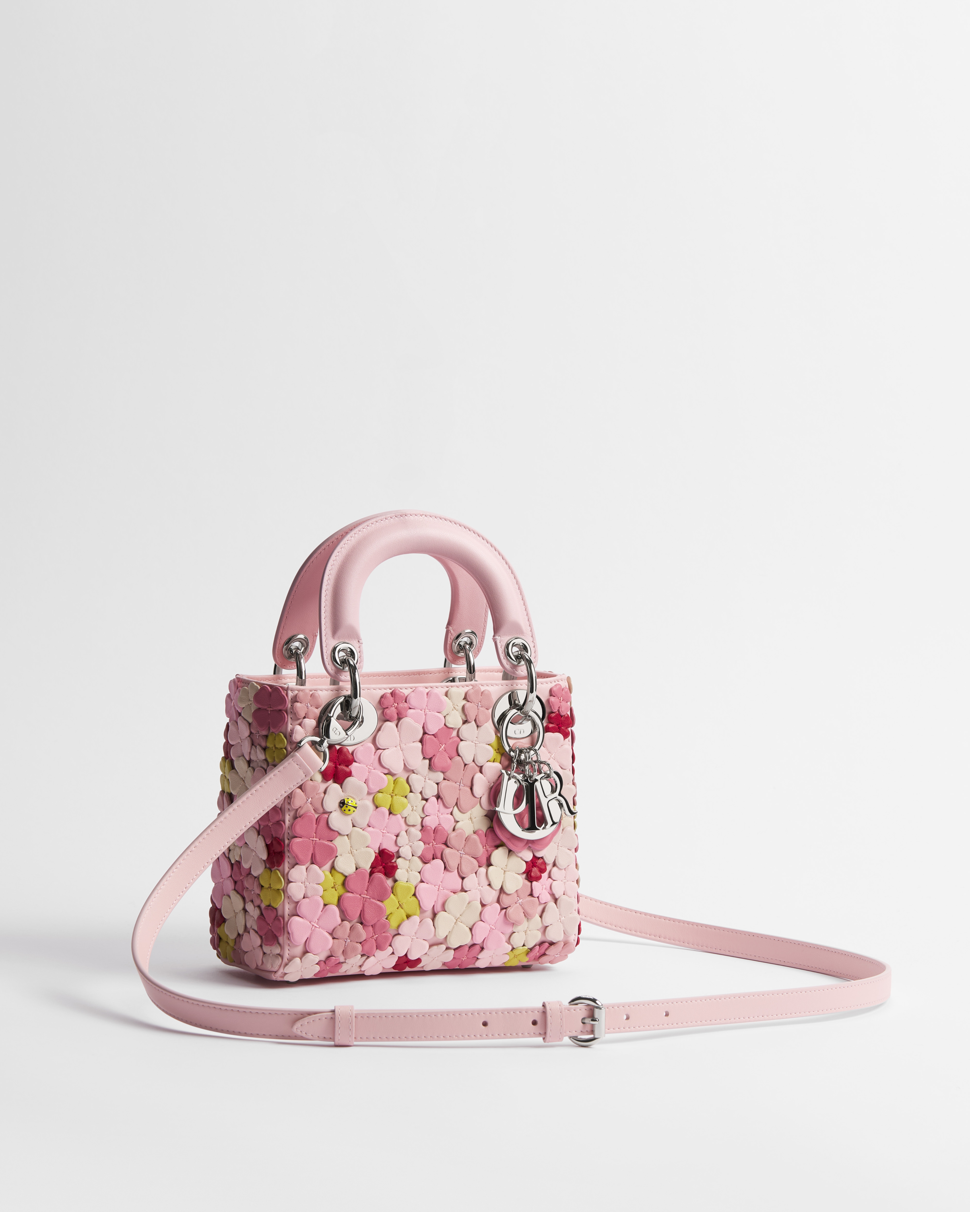 Mini Lady Dior Tasche mit Trageriemen