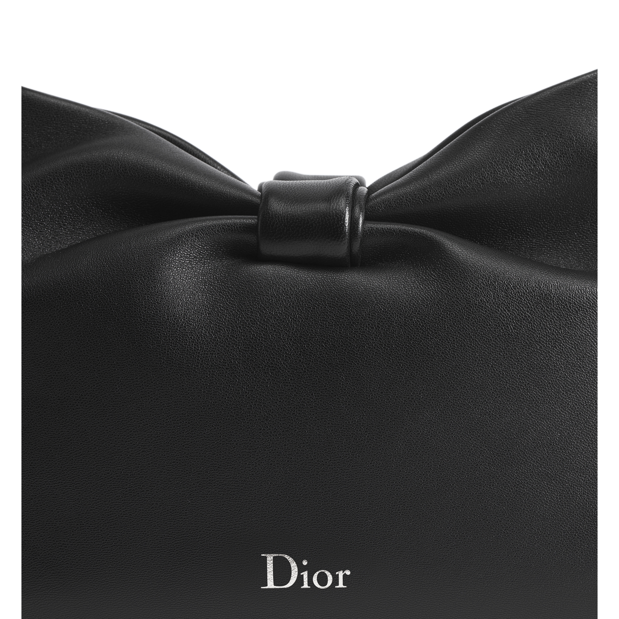 Small Dior Bow Bag Black Lambskin E11