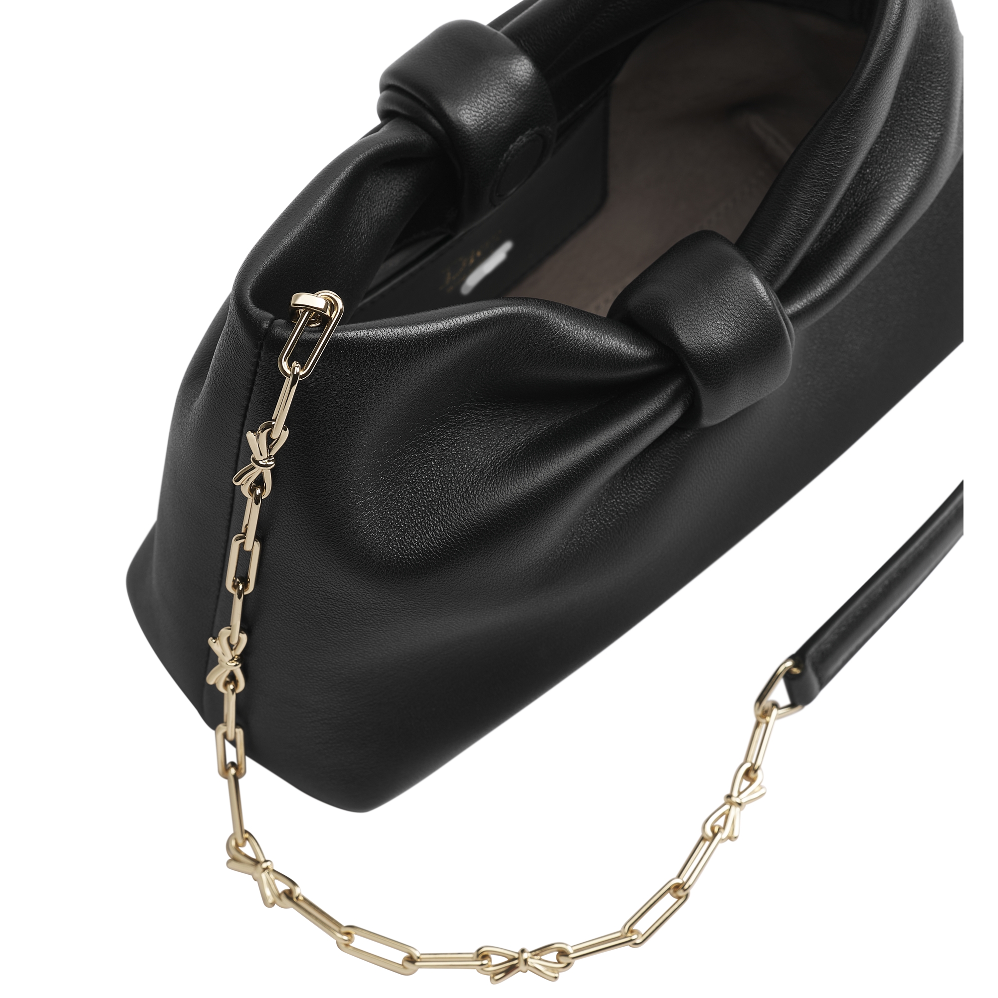 Mini Dior Bow Bag Black Lambskin E06