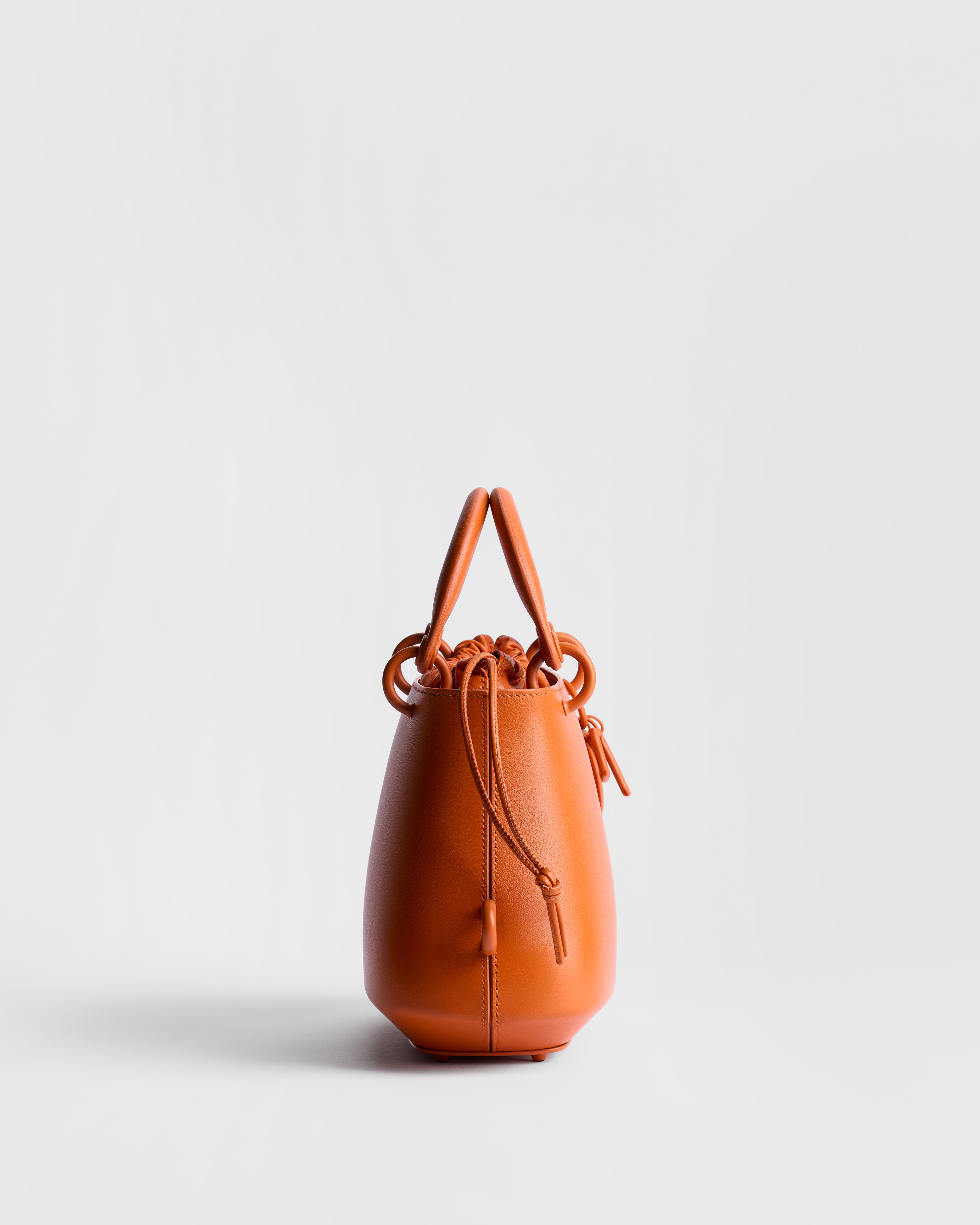 DIOR AND MAGDALENE ODUNDO Small Lady Dior Bag Terracotta Smooth