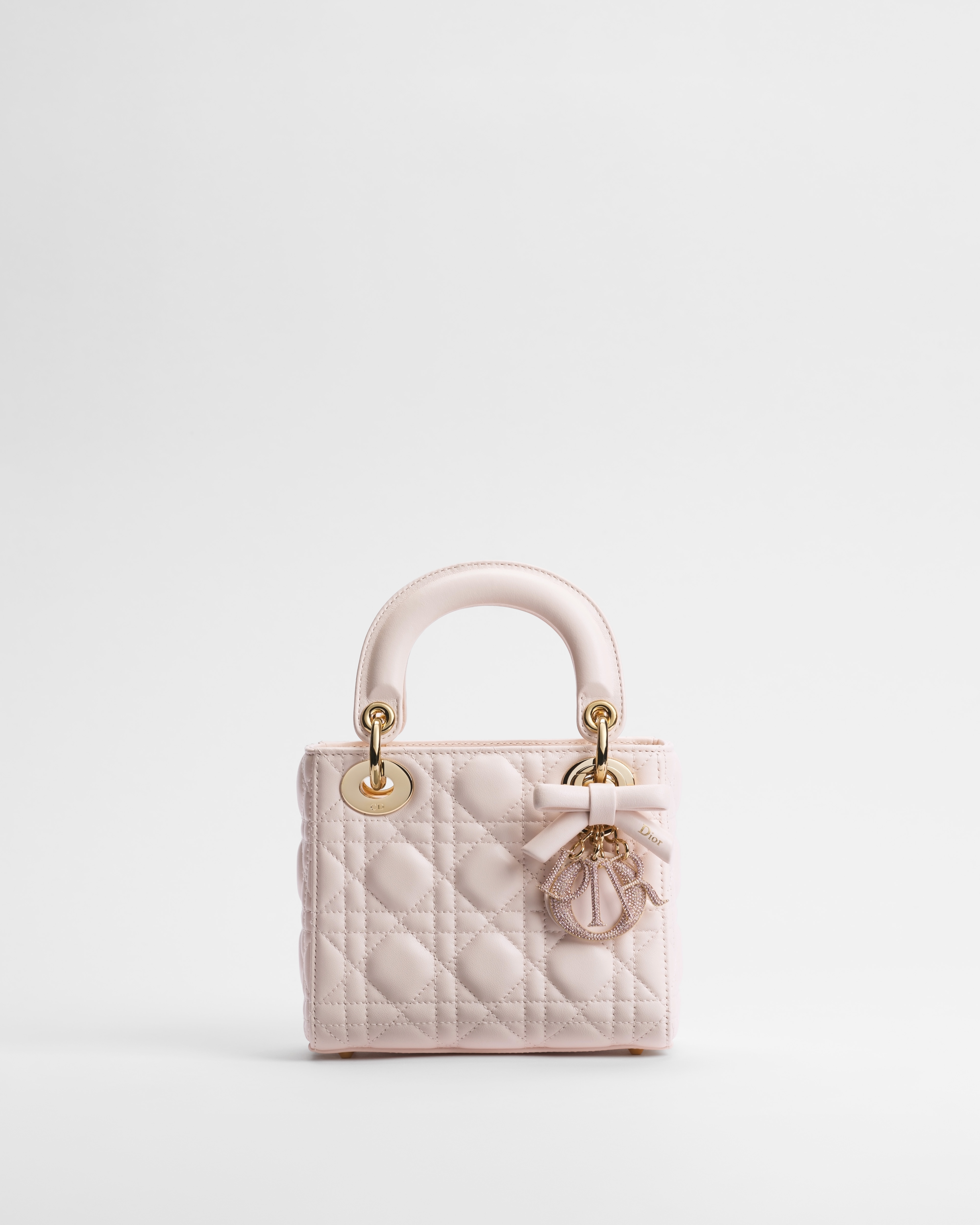 Mini Lady Dior Tasche mit Kette