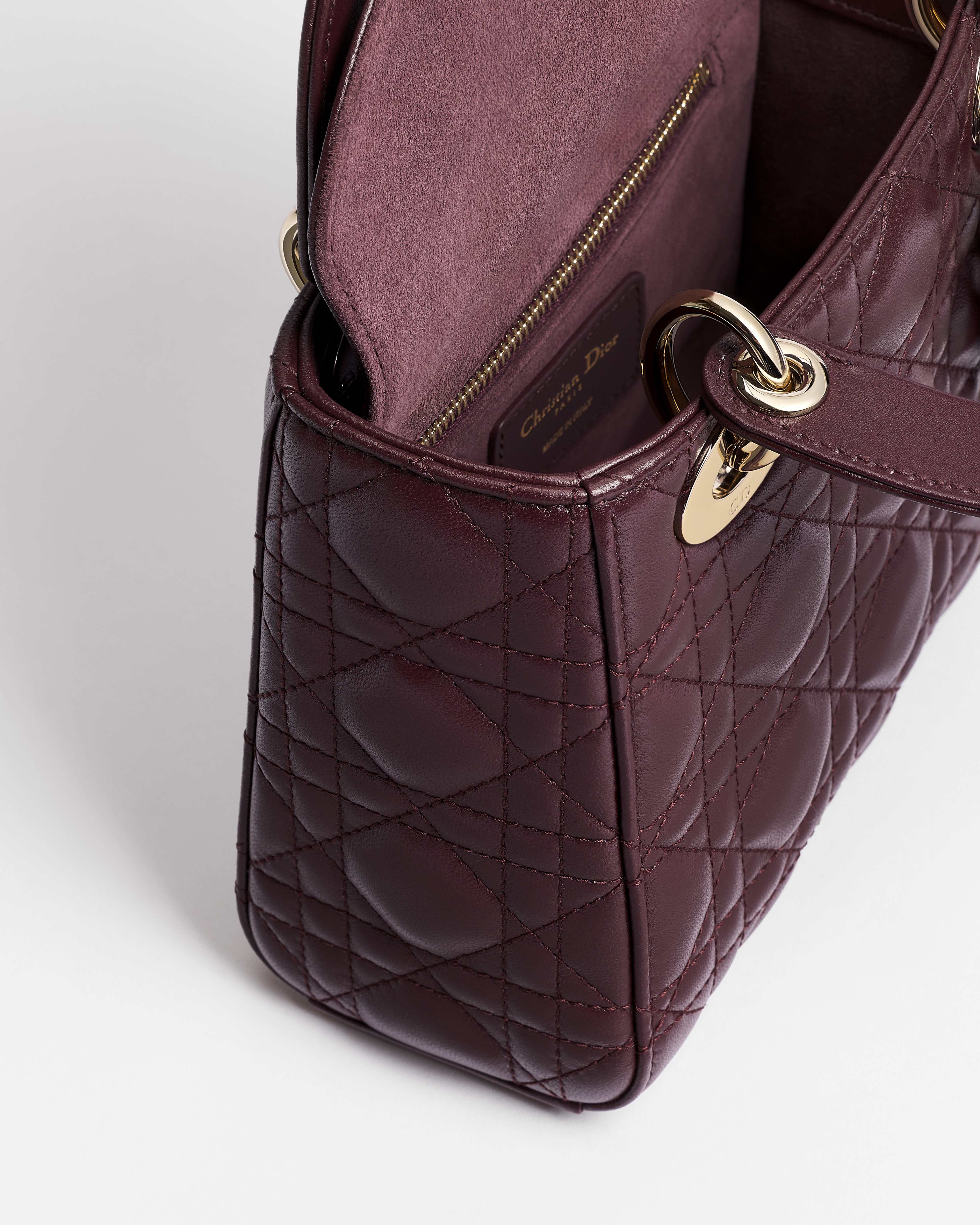 Mini Lady Dior Tasche mit Kette