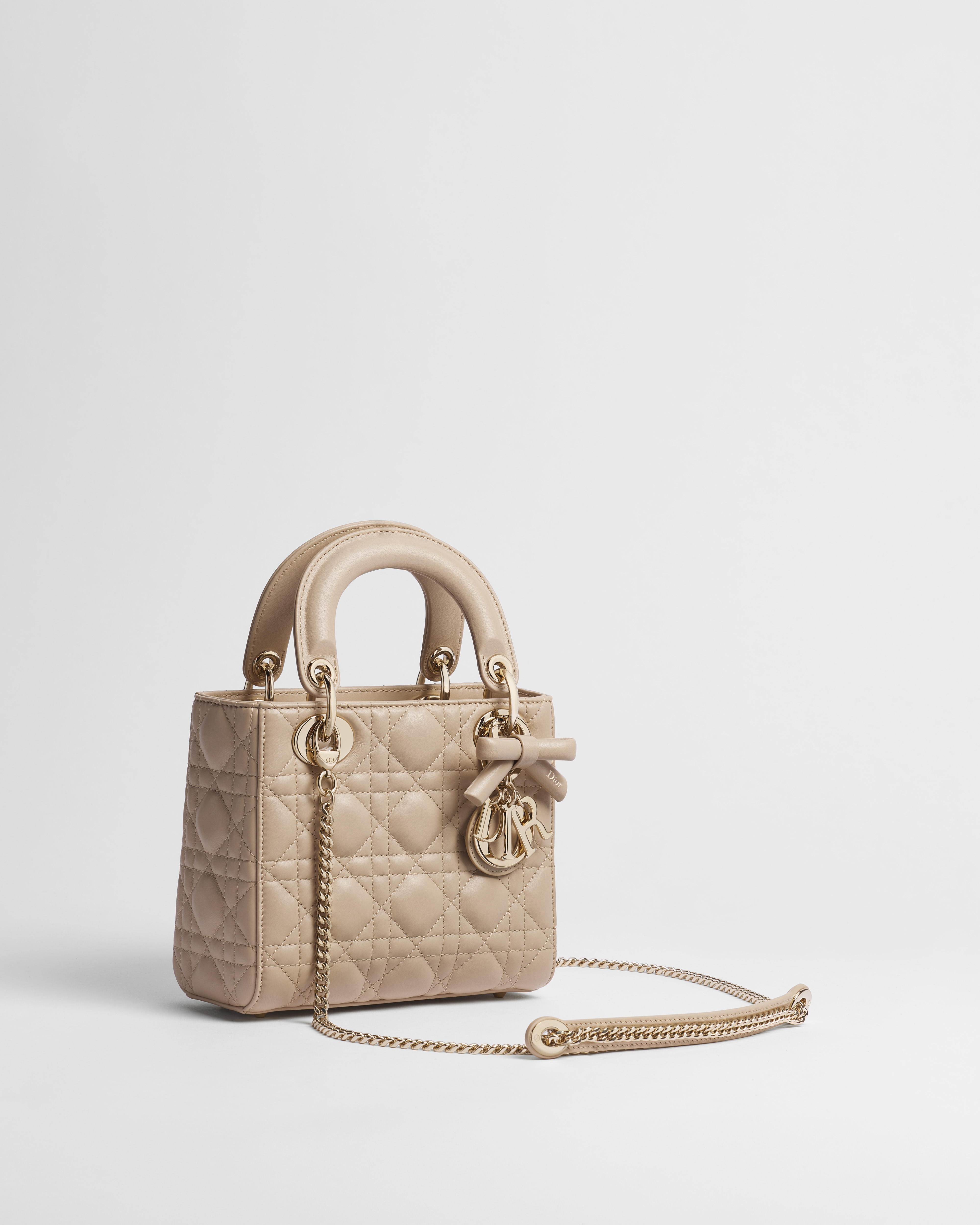 Mini Lady Dior Tasche mit Kette