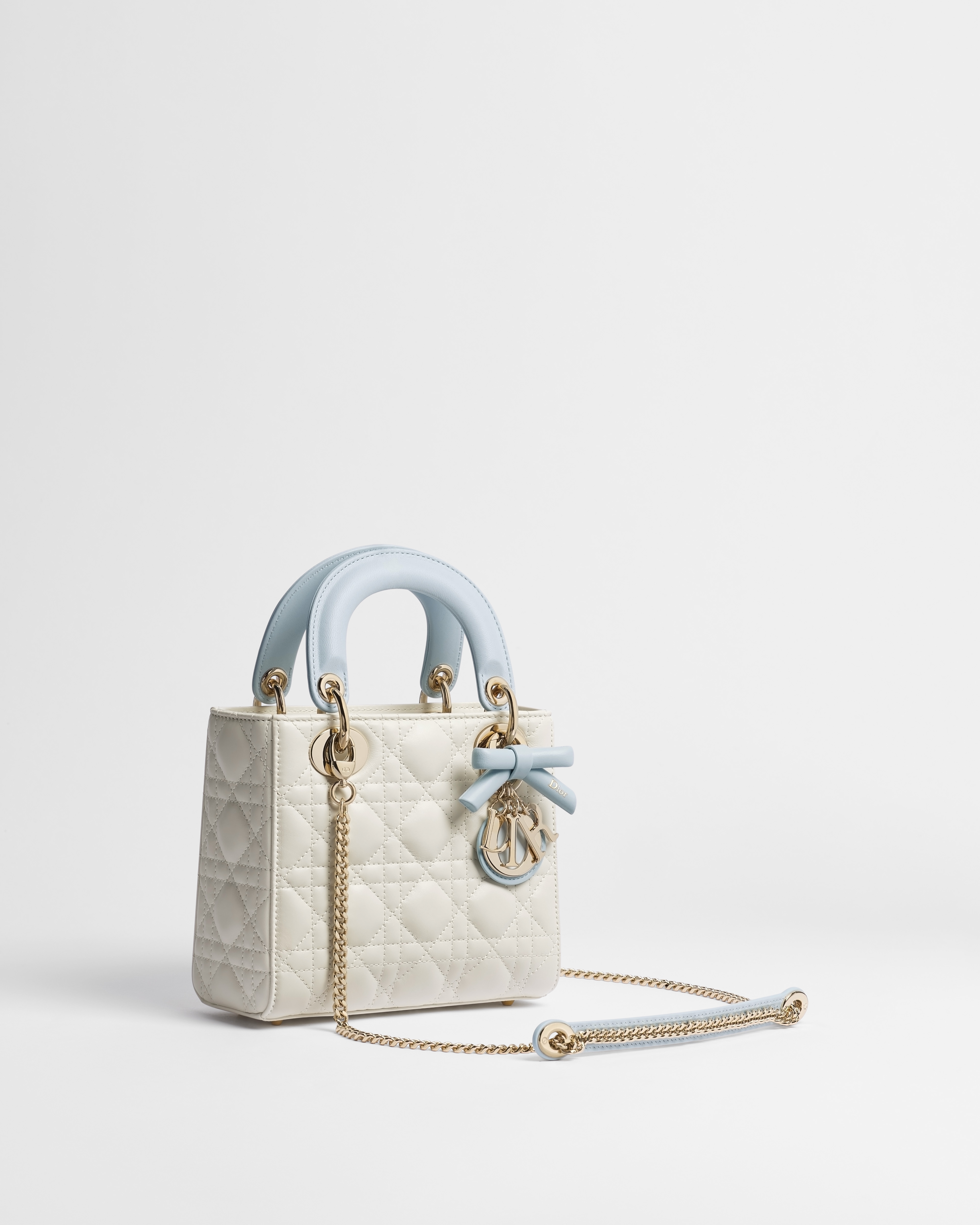 Dior Qixi Mini Lady Dior Tasche mit Kette