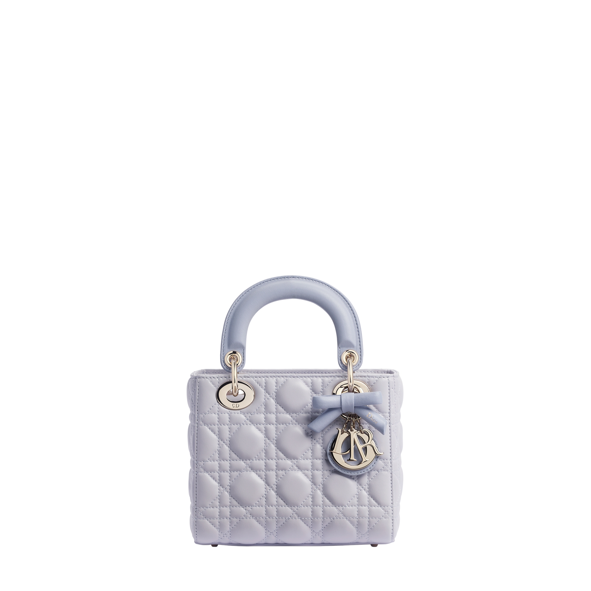  Two-Tone Glycine and Hyacinthe Cannage Lambskin
