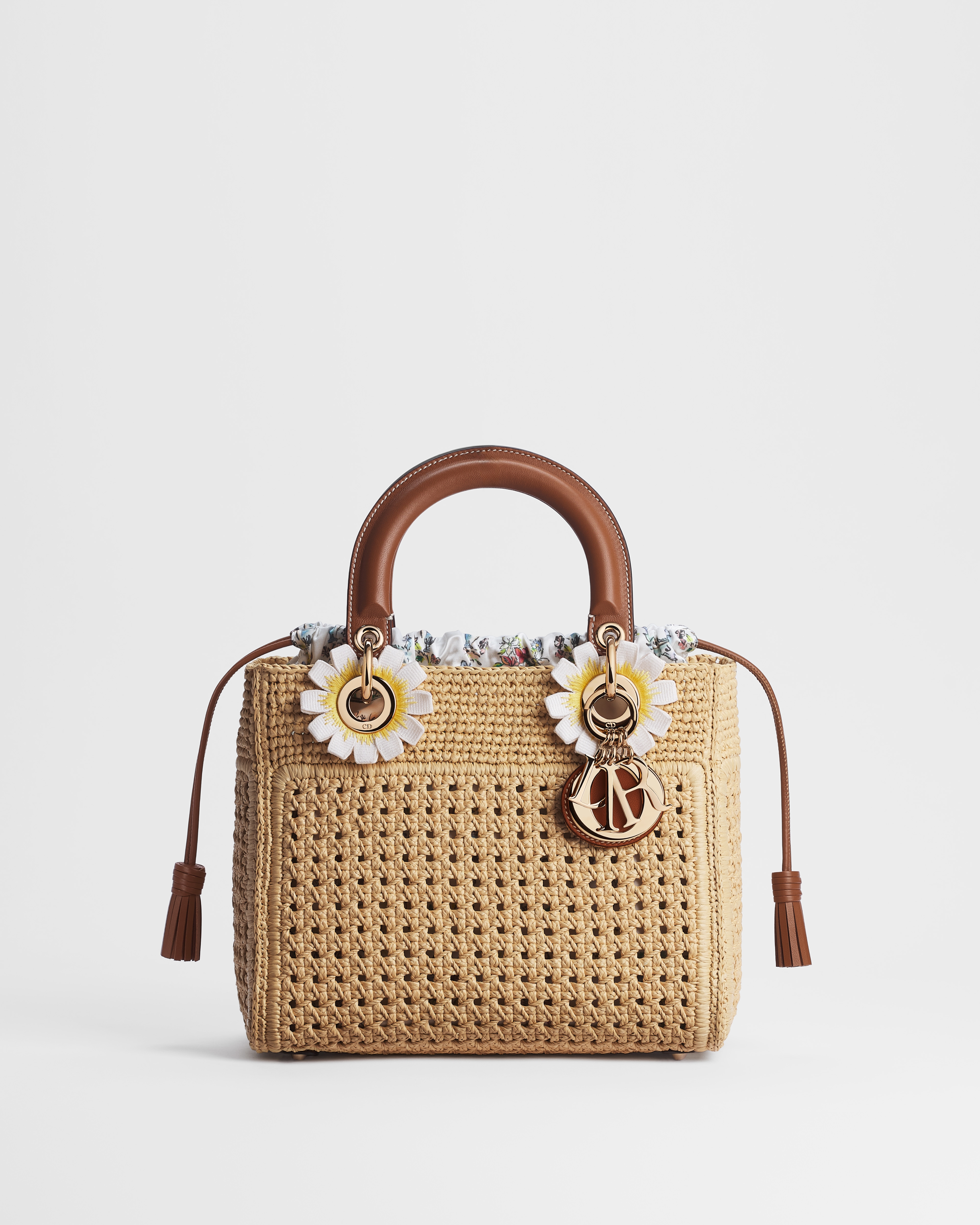 Mittelgroße Dioriviera Lady Dior Tasche