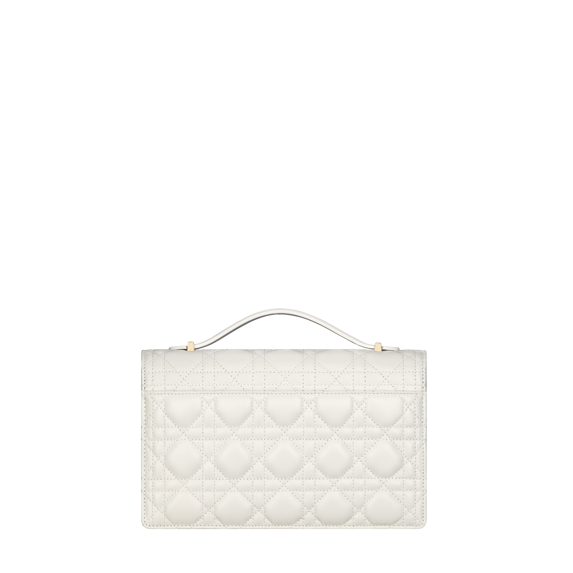 My Dior Top Handle Bag Latte Cannage Lambskin E08