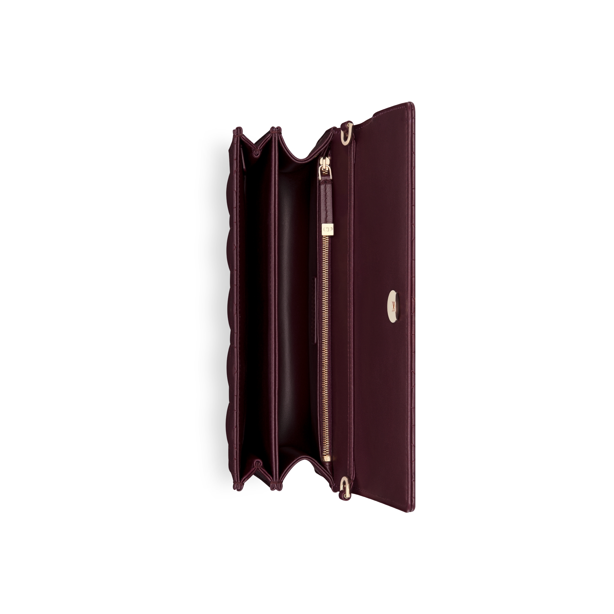 My Dior Top Handle Bag Plum Cannage Lambskin E06