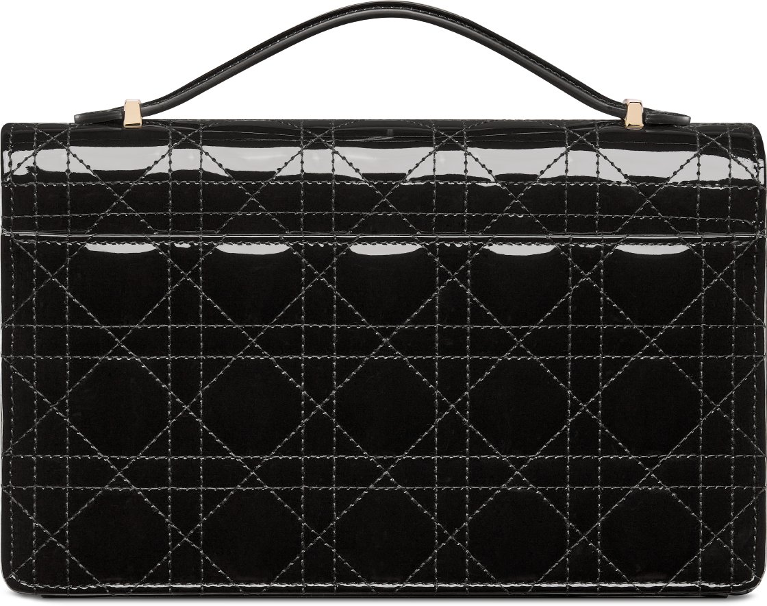DIOR | My Dior トップハンドルバッグ カナージュ パテントカーフスキン