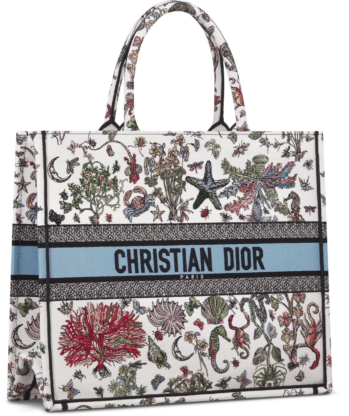 Sac Dior Book Tote Large Vue de 3/4 zoomée